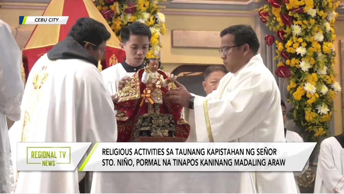 Pagtapos ng selebrasyon ng 459th Fiesta Señor sa Cebu