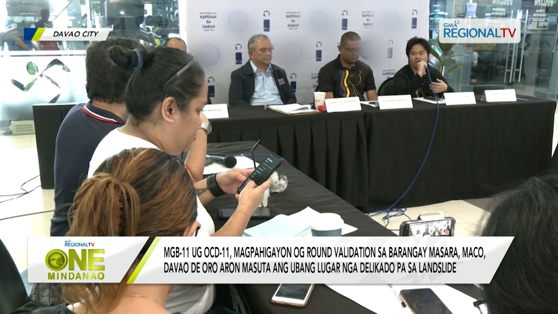 MGB-11 ug OCD-11, magpahigayon og ground validation sa Brgy. Masara, Maco, Davao De Oro