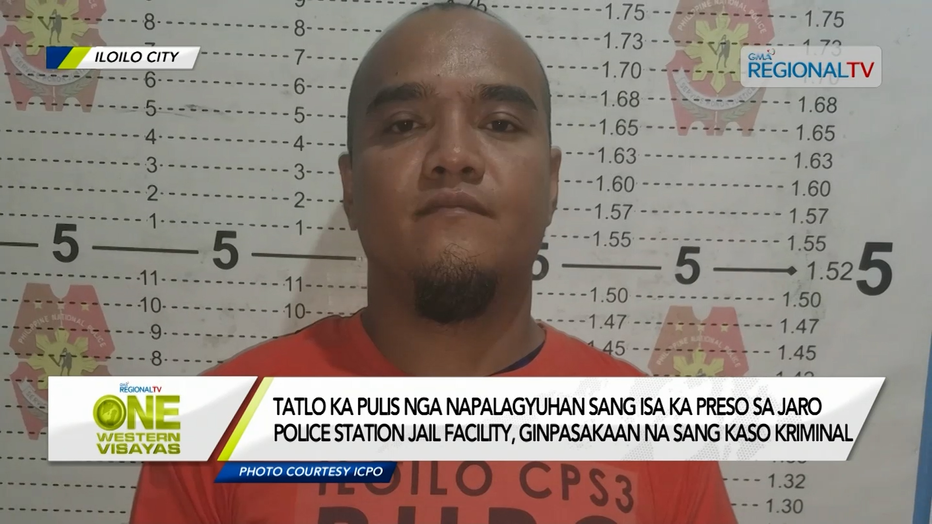 Tatlo ka pulis nga napalagyuhan sang isa ka preso sa Jaro, ginkasuhan na