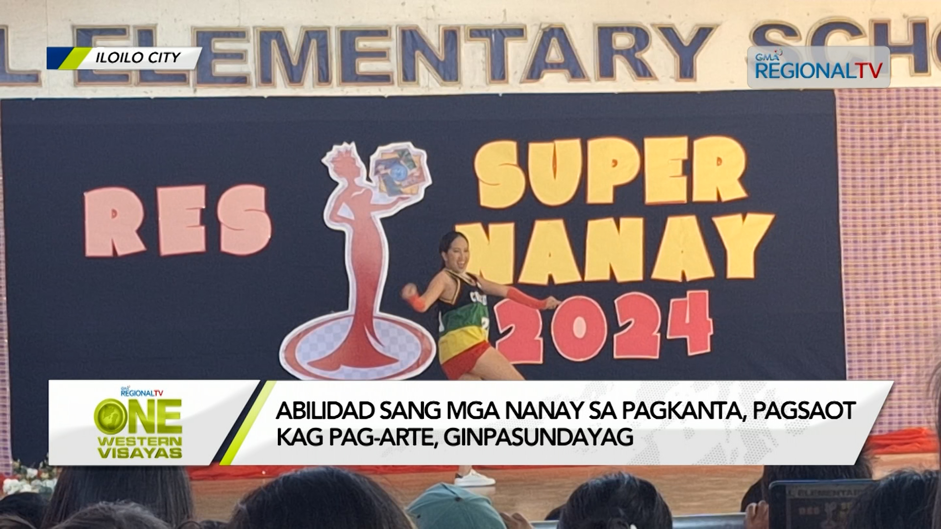Mga nanay, nagrampa sa Super Nanay 2024 sang Rizal Elementary School
