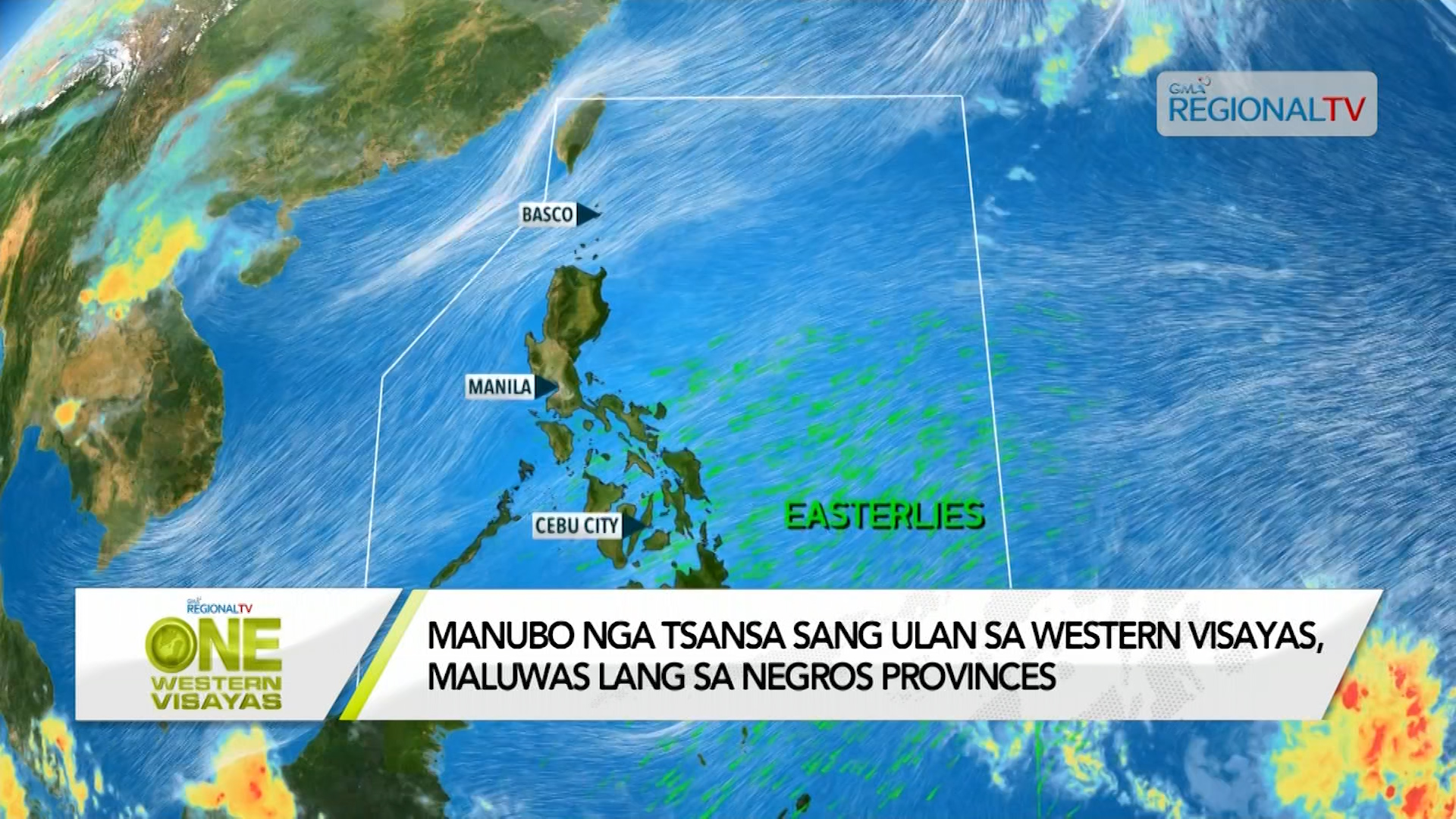 Manubo nga tsansa sang ulan sa Western Visayas maluwas lang sa Negros ...