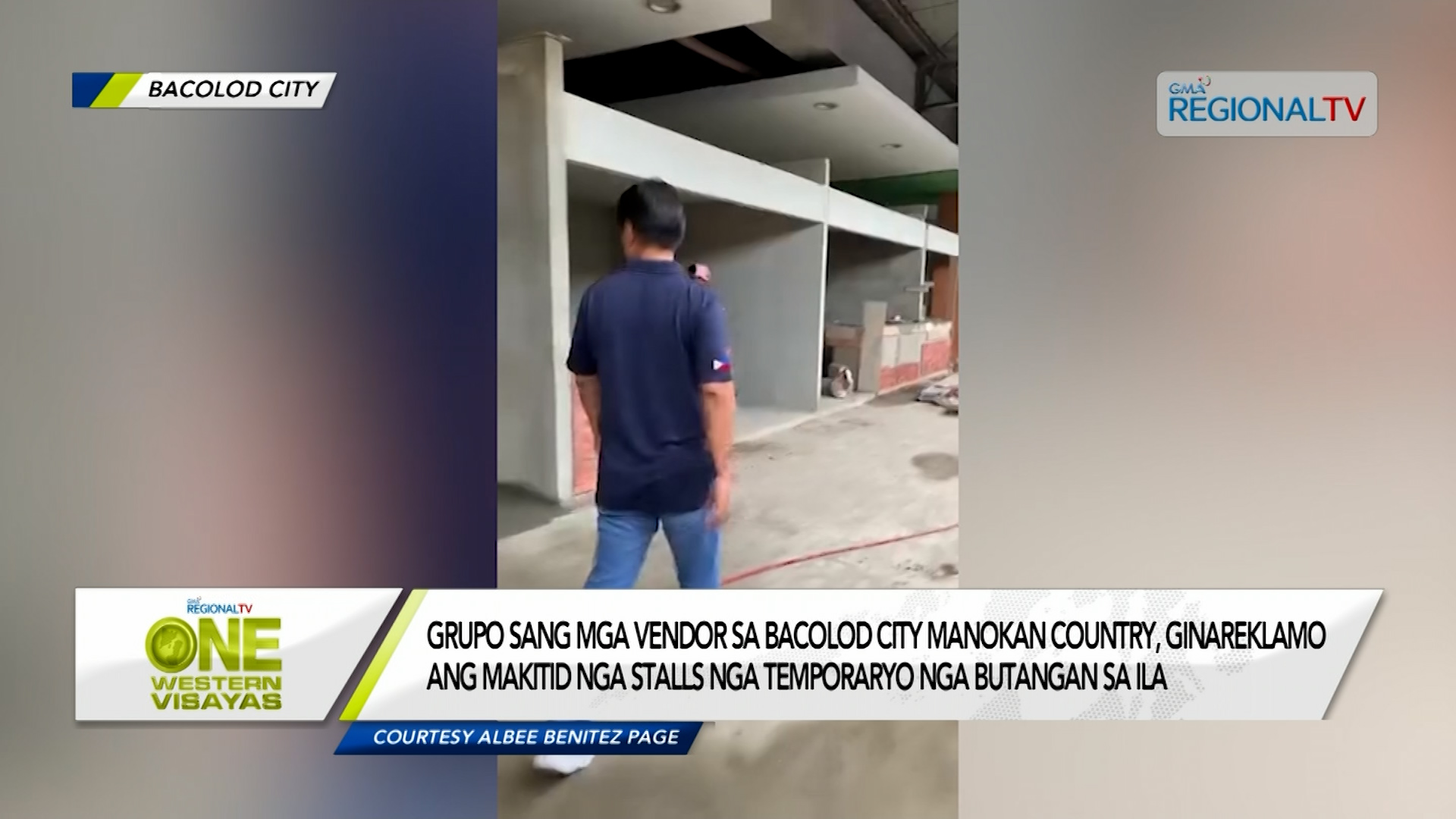 Vendors sa Bacolod City Manokan Country, ginareklamo ang makitid nga stalls