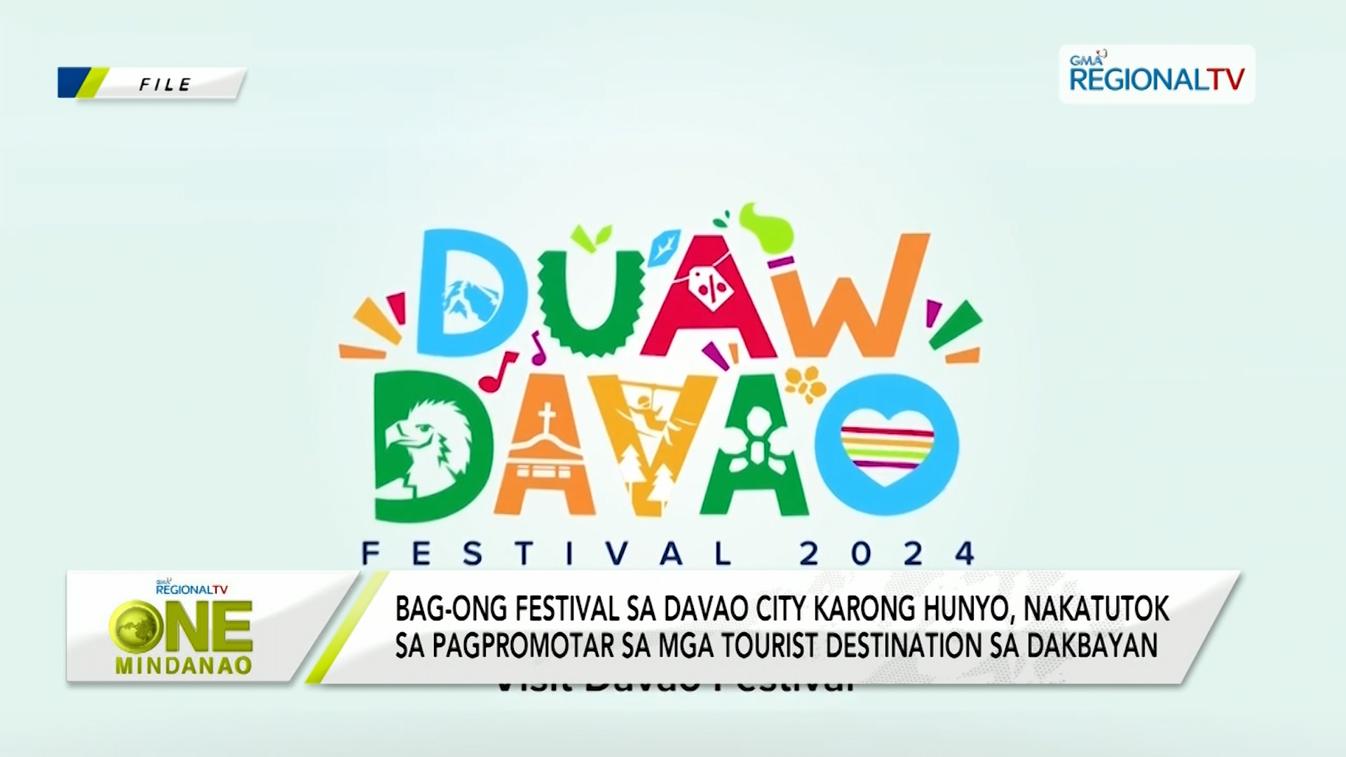 Bag-ong Festival sa Davao City, nakatutok sa pagpromotar sa mga tourist destination