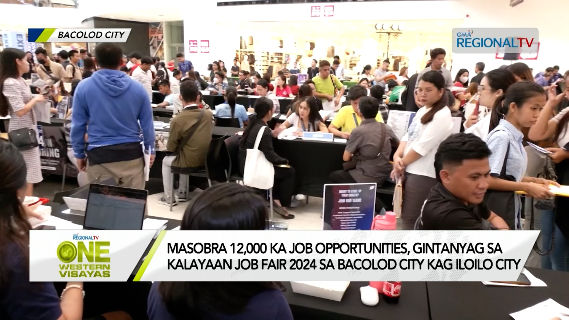 Masobra 8,000 ka obra, gintanyag sa Kalayaan Job Fair 2024 sa Bacolod City