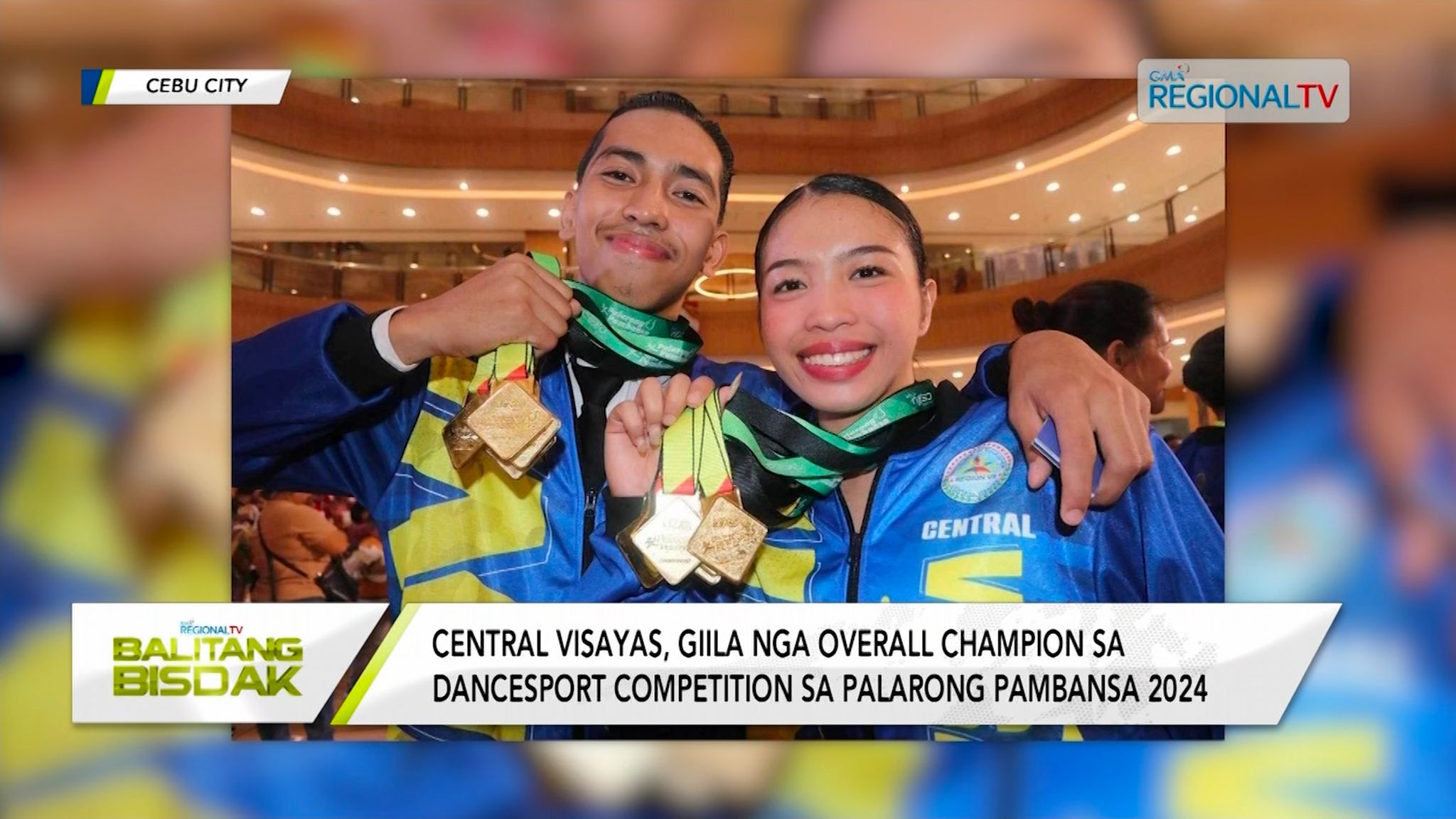 Central Visayas, overall champion sa Dancesport sa Palaro