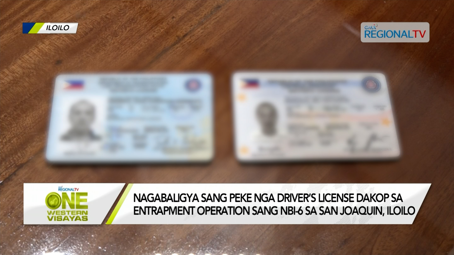 Nagabaligya sang peke nga driver’s license dakop sa entrapment operation