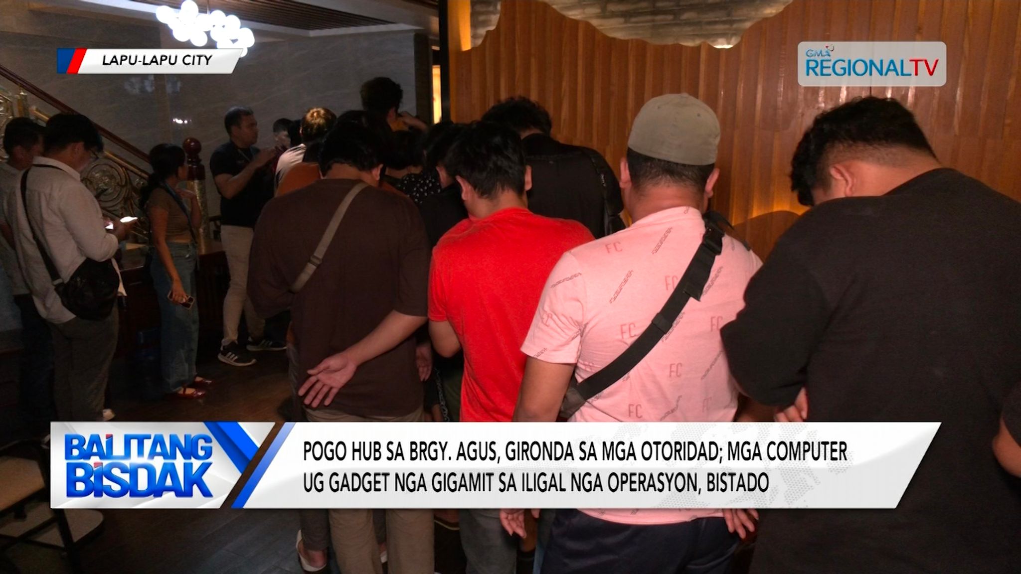 POGO hub sa Brgy. Agus, Lapu-Lapu City, gironda sa mga otoridad