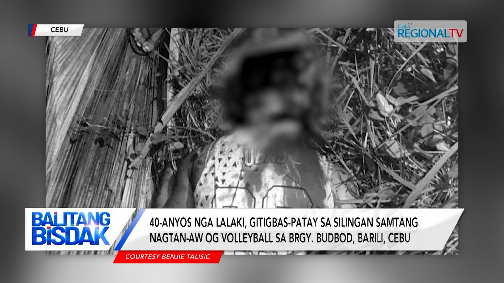 40-anyos nga lalaki sa Barili, gitigbas patay sa silingan nunot sa away sa pusta