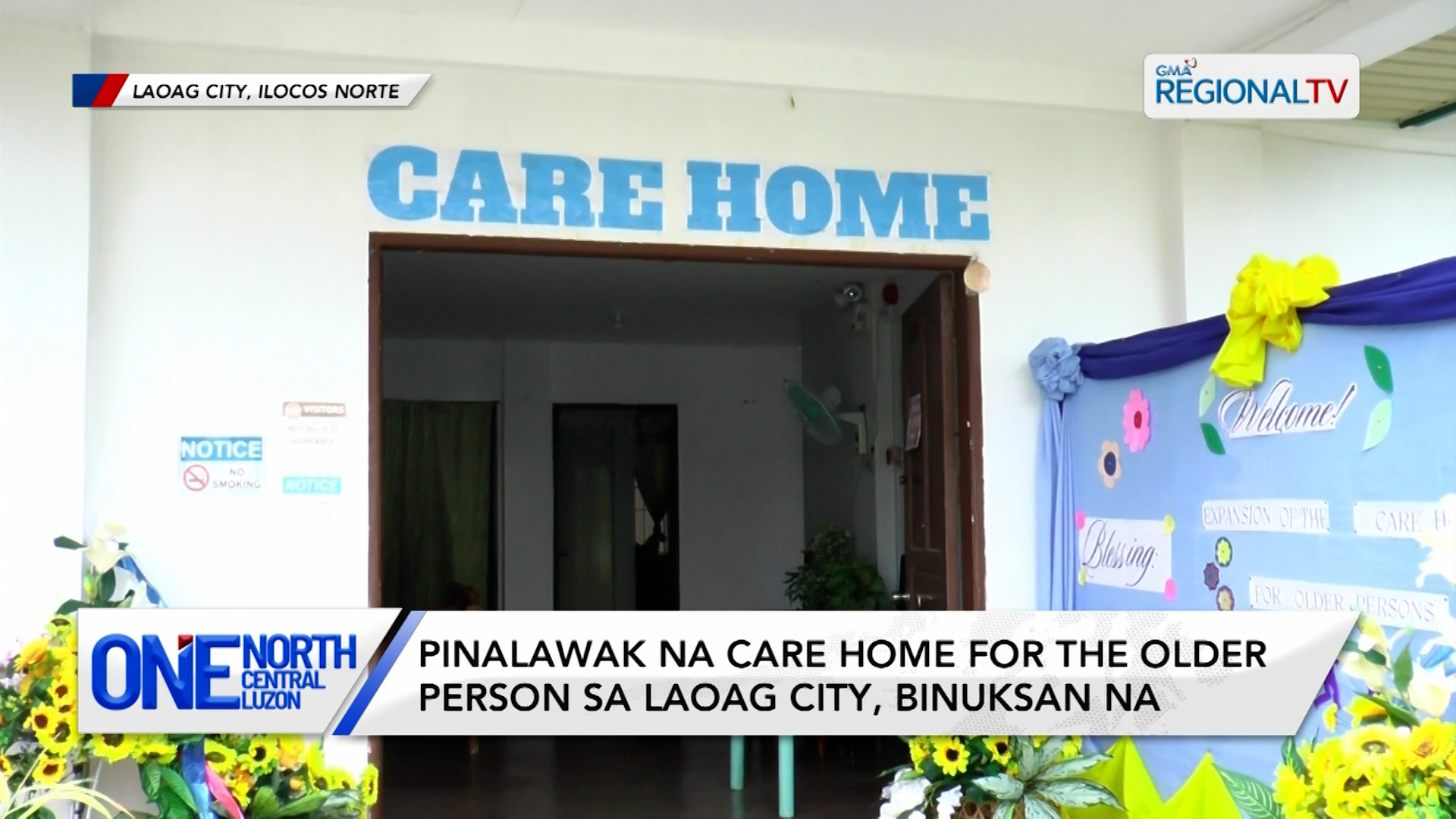 Pinalawak na care home for the older person sa Laoag City, binuksan na