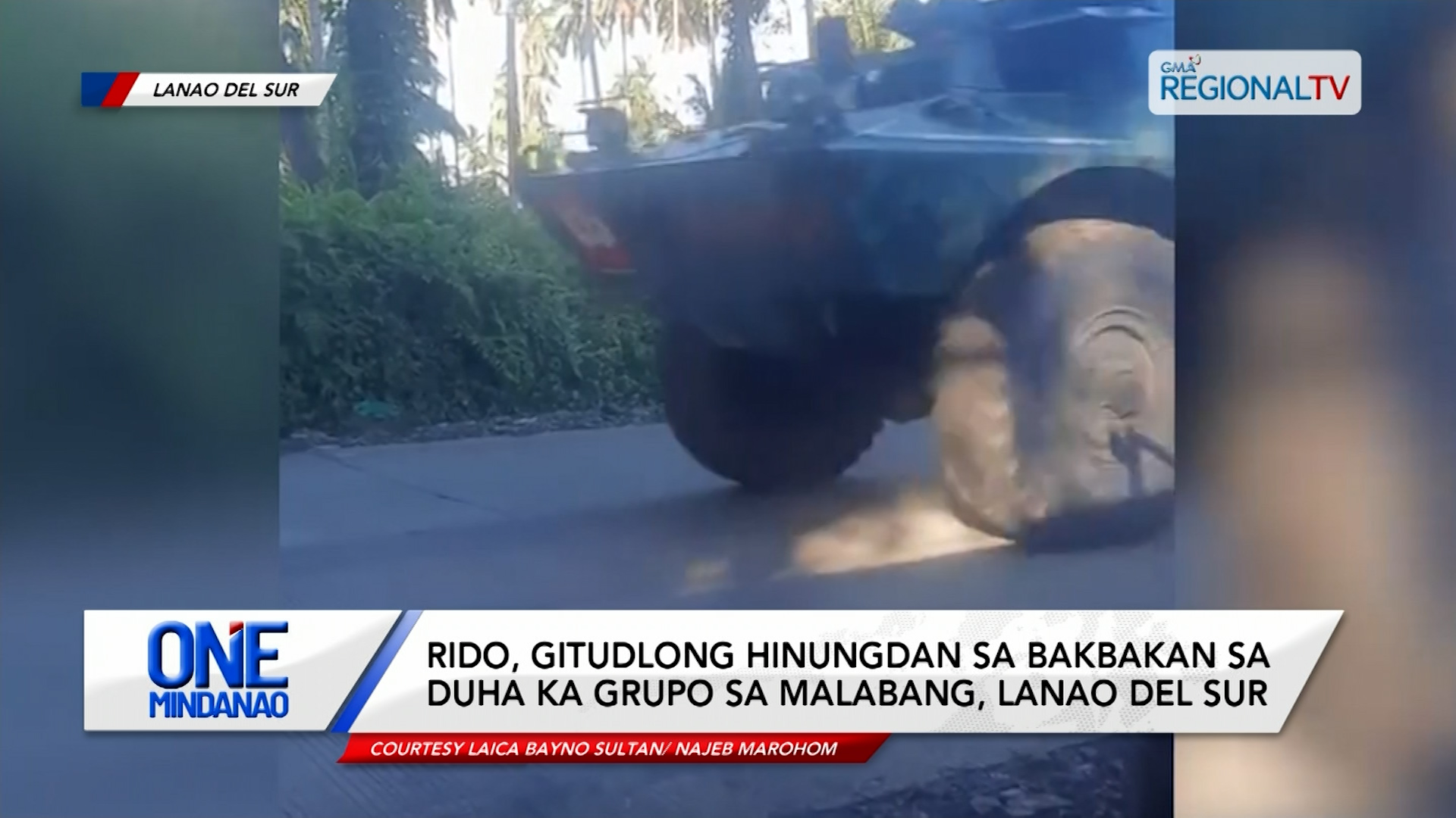 Rido, hinungdan sa bakbakan ssa Malabang, Lanao del Sur