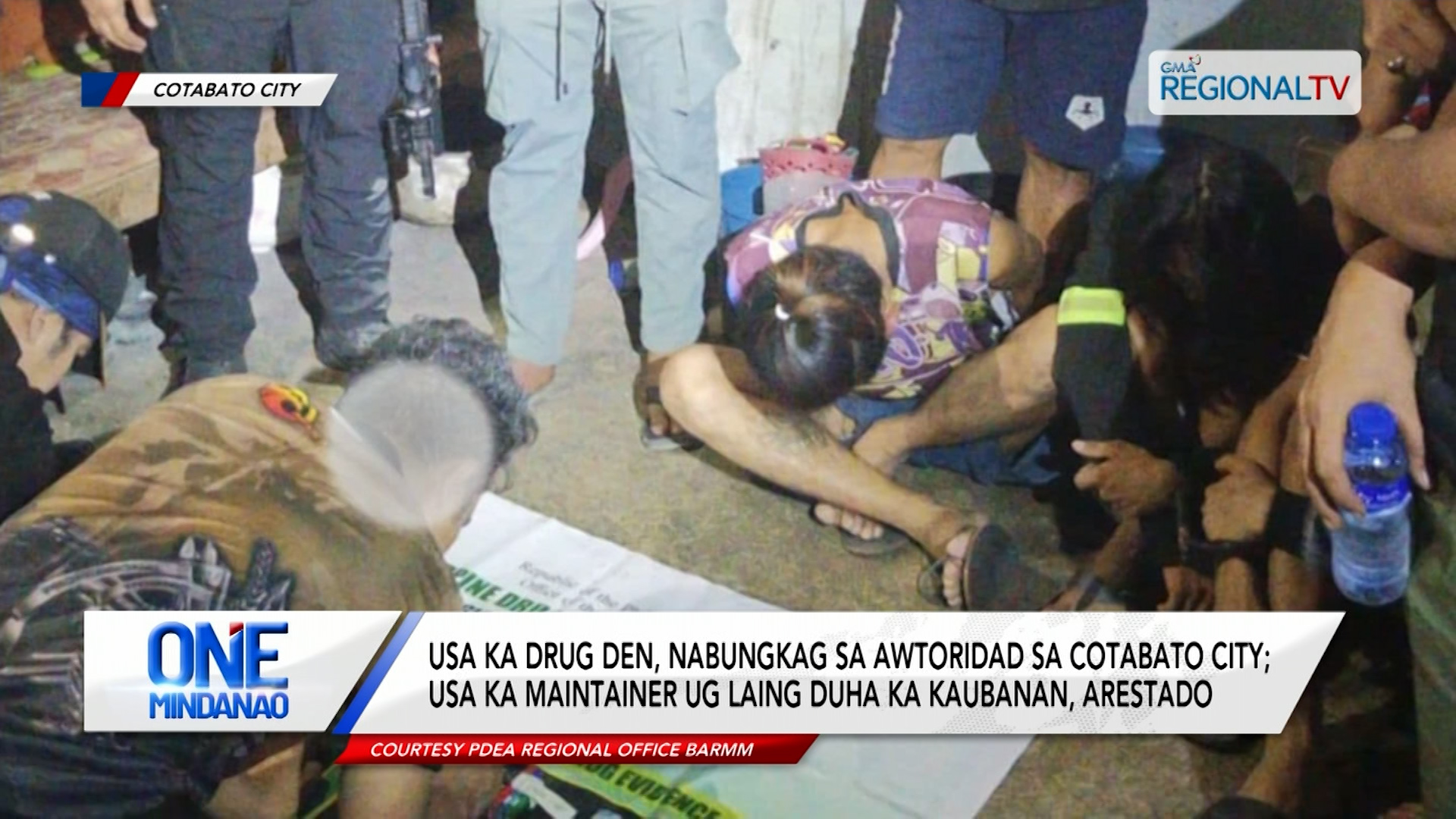 Usa ka drug den, nabungkag sa awtoridad sa Cotabato City