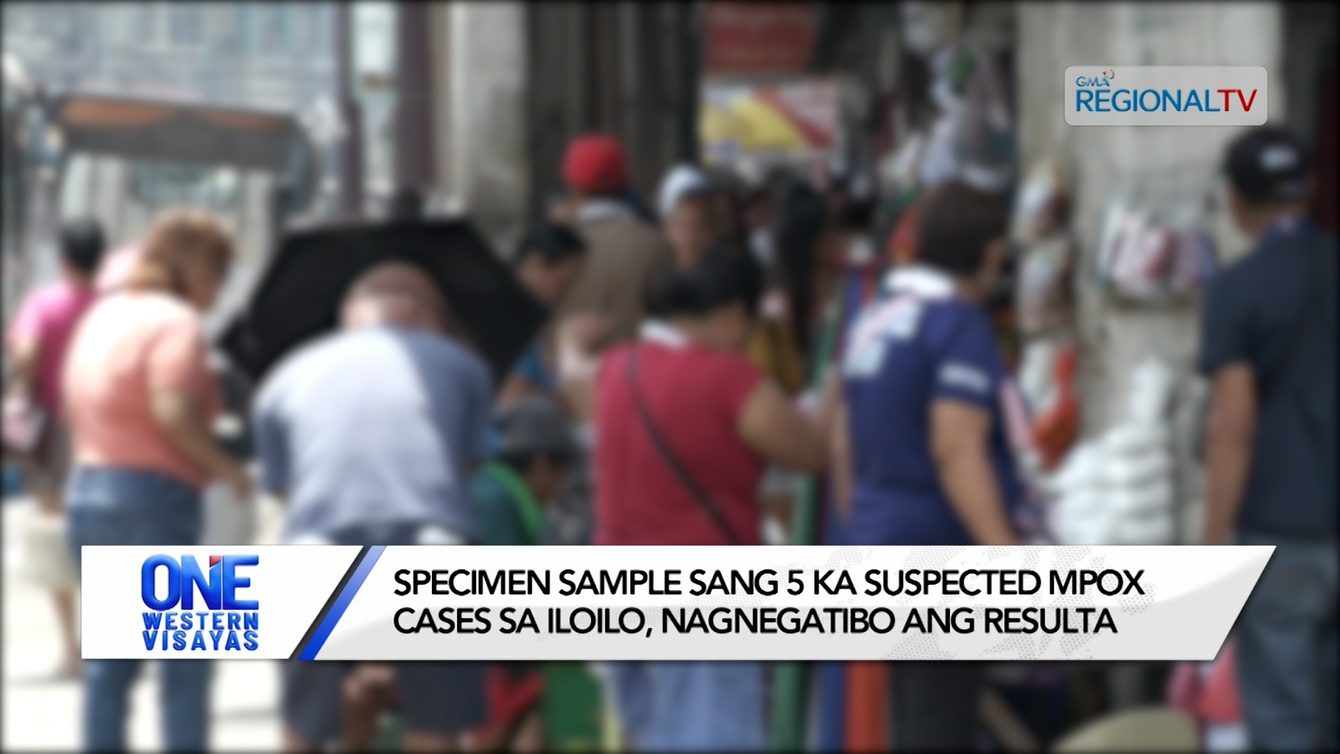 Specimen sample sang 5 suspected MPOX cases sa Iloilo, nagnegatibo ang resulta
