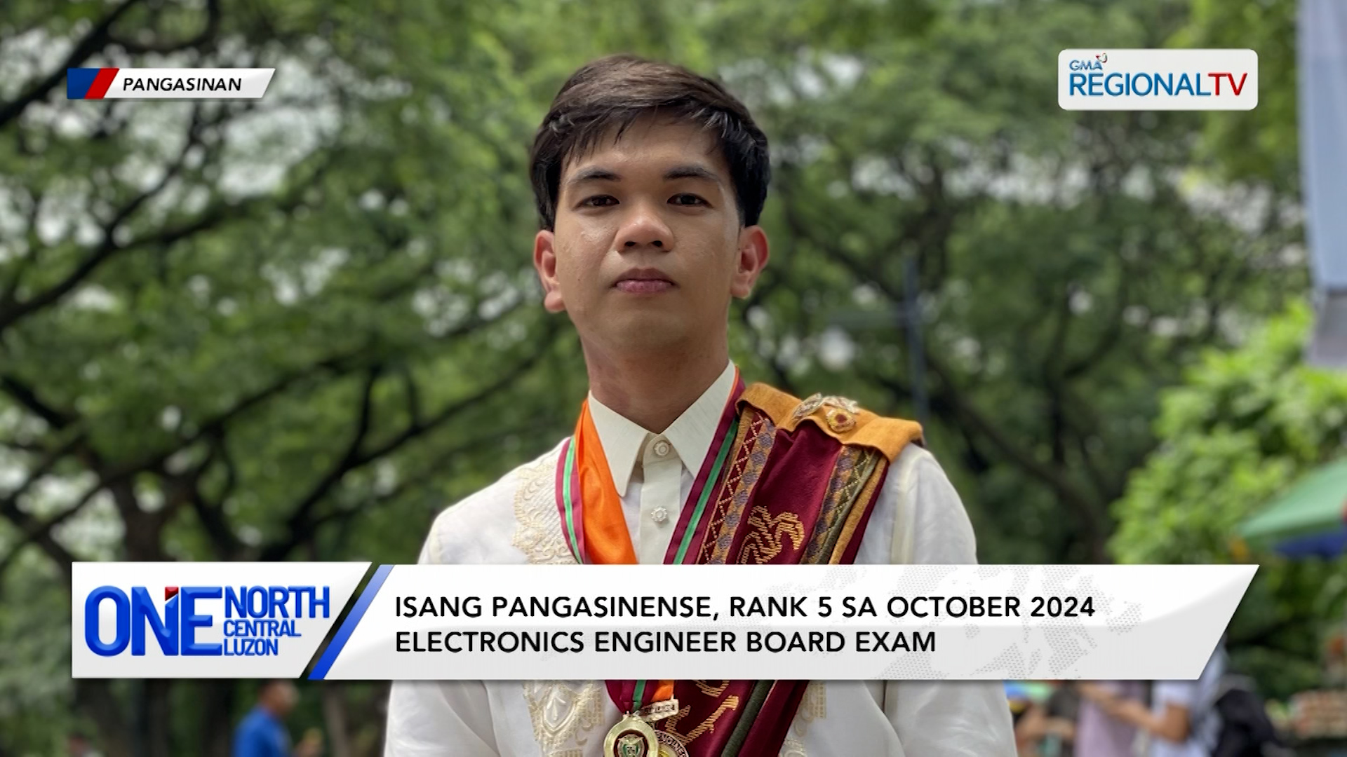 Isang Pangasinense, Rank 5 sa October 2024 Electronics Engineer Board Exam