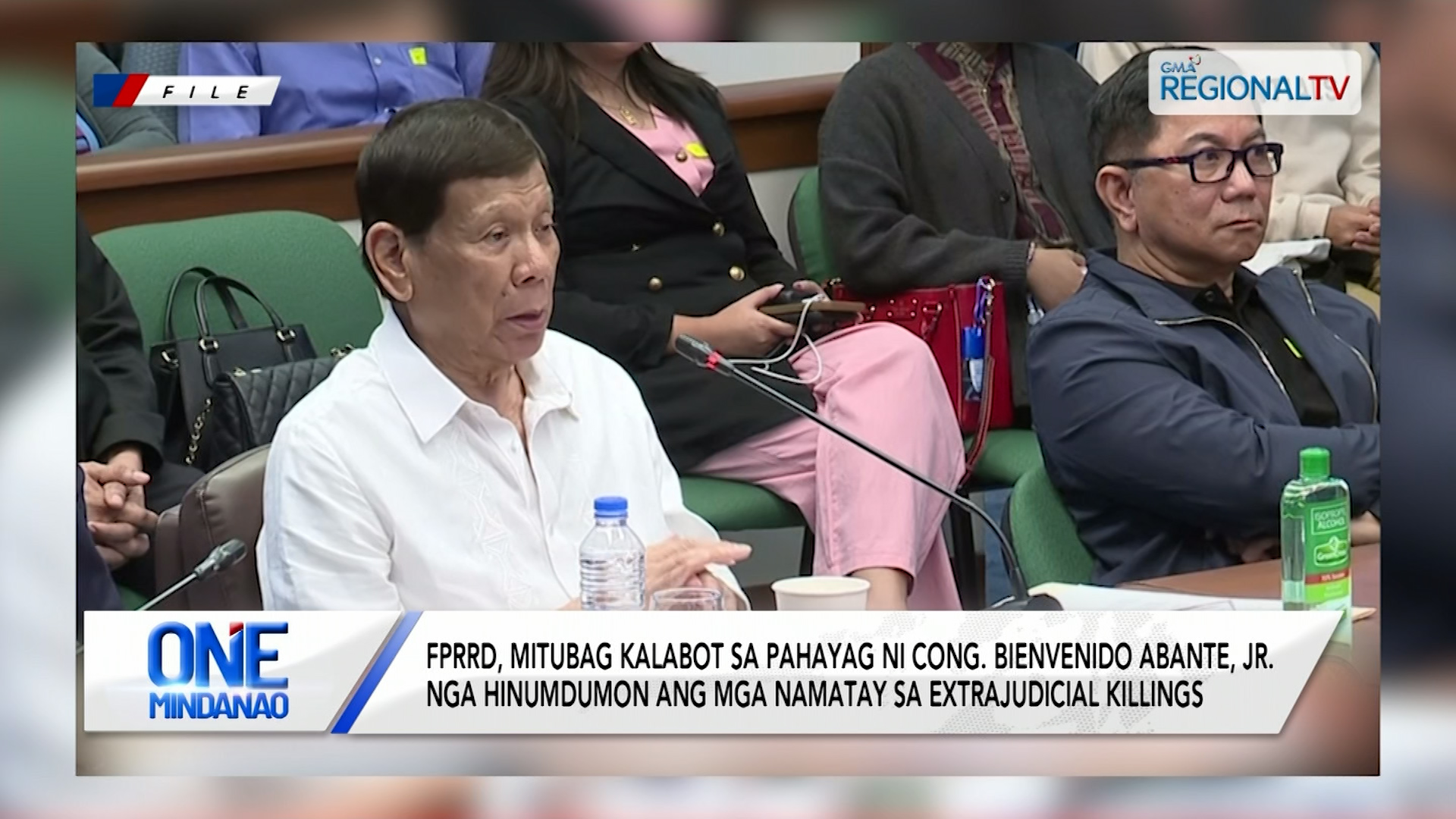 FPRRD, mitubag kang Cong. Abante, Jr. nga hinumdumon ang mga namatay sa EJK