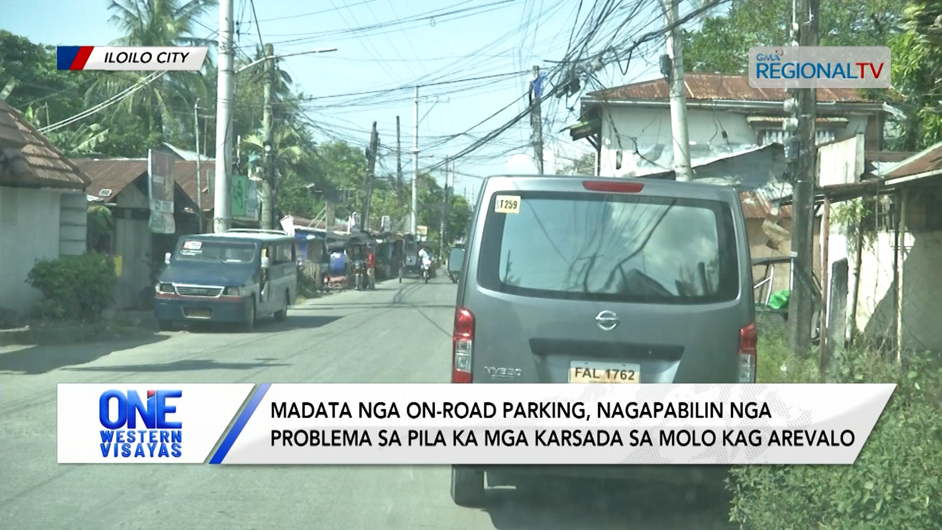 Madata nga on-road parking, problema sa pila ka mga karsada sa Molo kag Arevalo