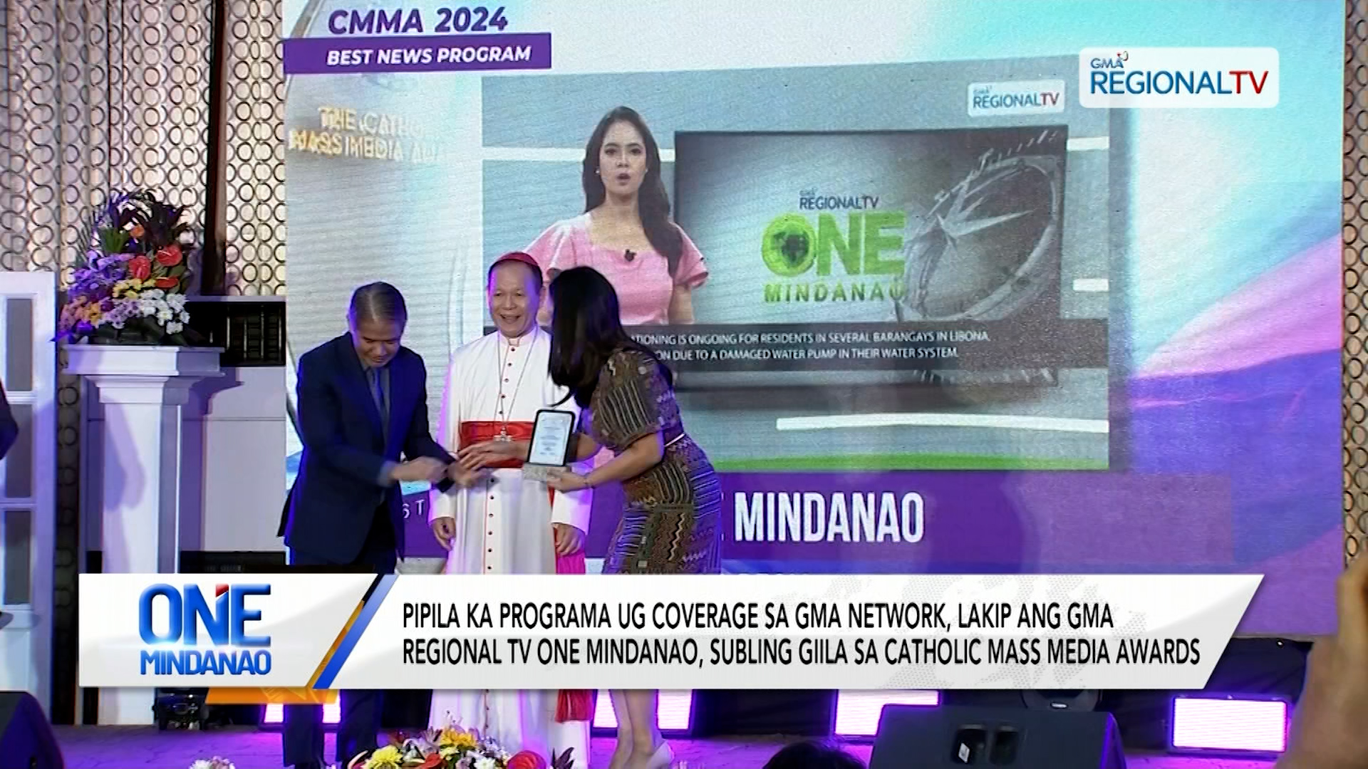 GMA Regional TV One Mindanao, giila sa Catholic Mass Media Awards