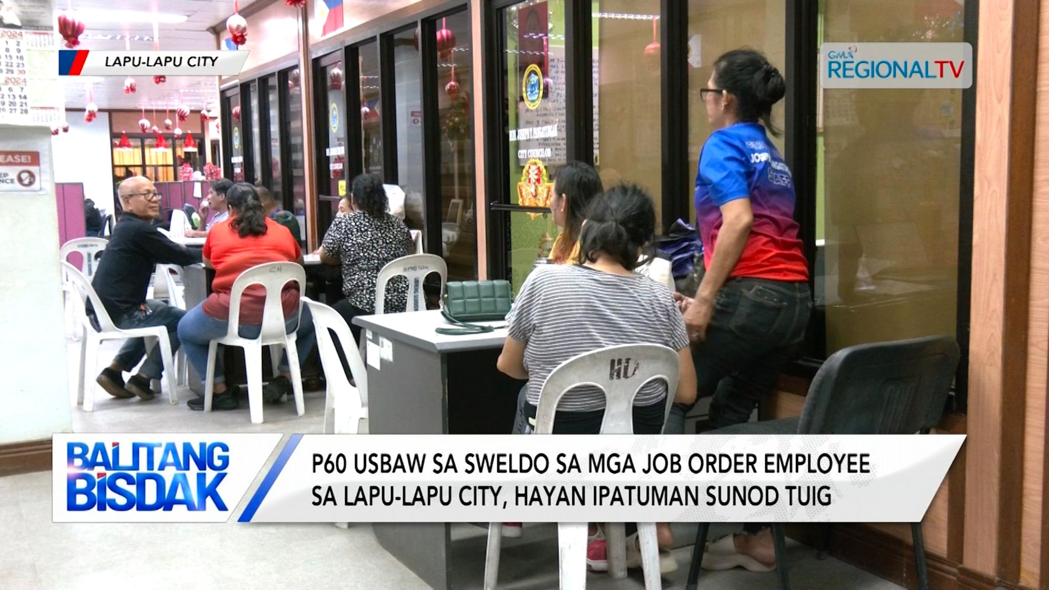 P60 usbaw sa sweldo sa mga job order employee sa Lapu-Lapu City, hayan ipatuman