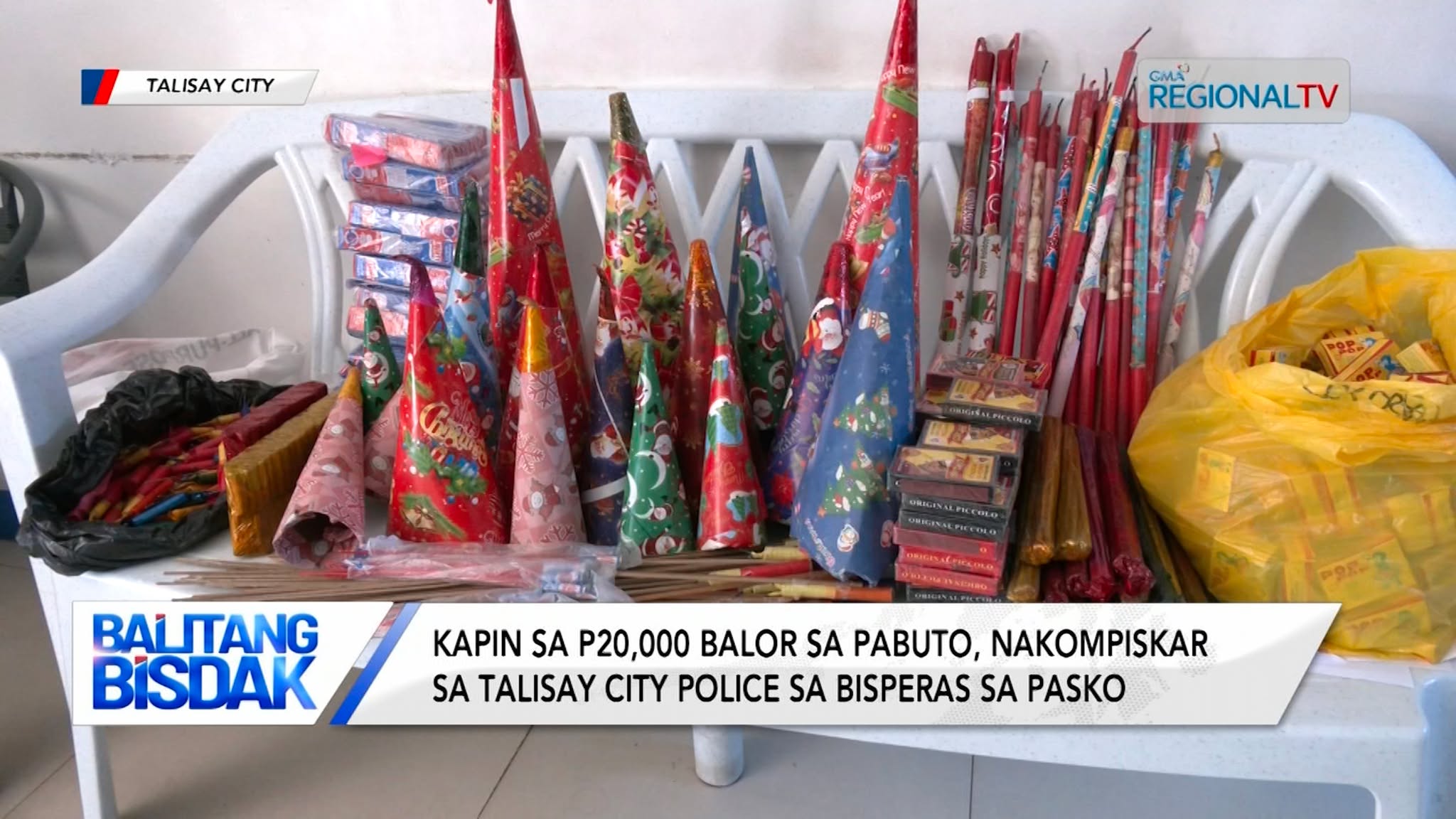 Kapin sa P20,000 balor sa pabuto, nakompiskar sa Talisay City Police
