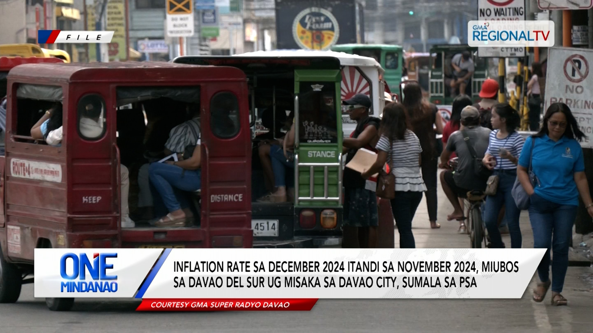 Inflation rate sa Davao del Sur miubos ug misaka sa Davao City, sumala sa PSA