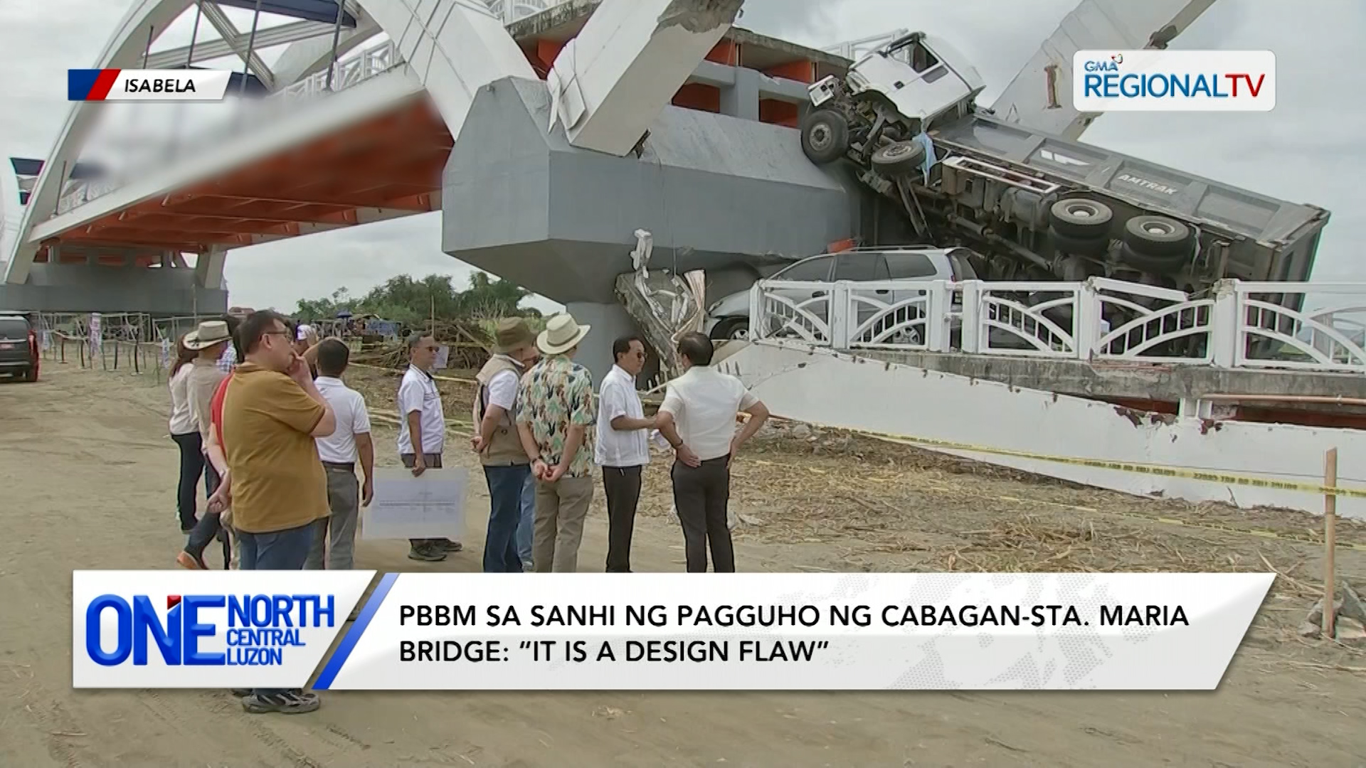 PBBM sa sanhi ng pagguho ng Cabagan-Sta. Maria bridge: It is a design flaw