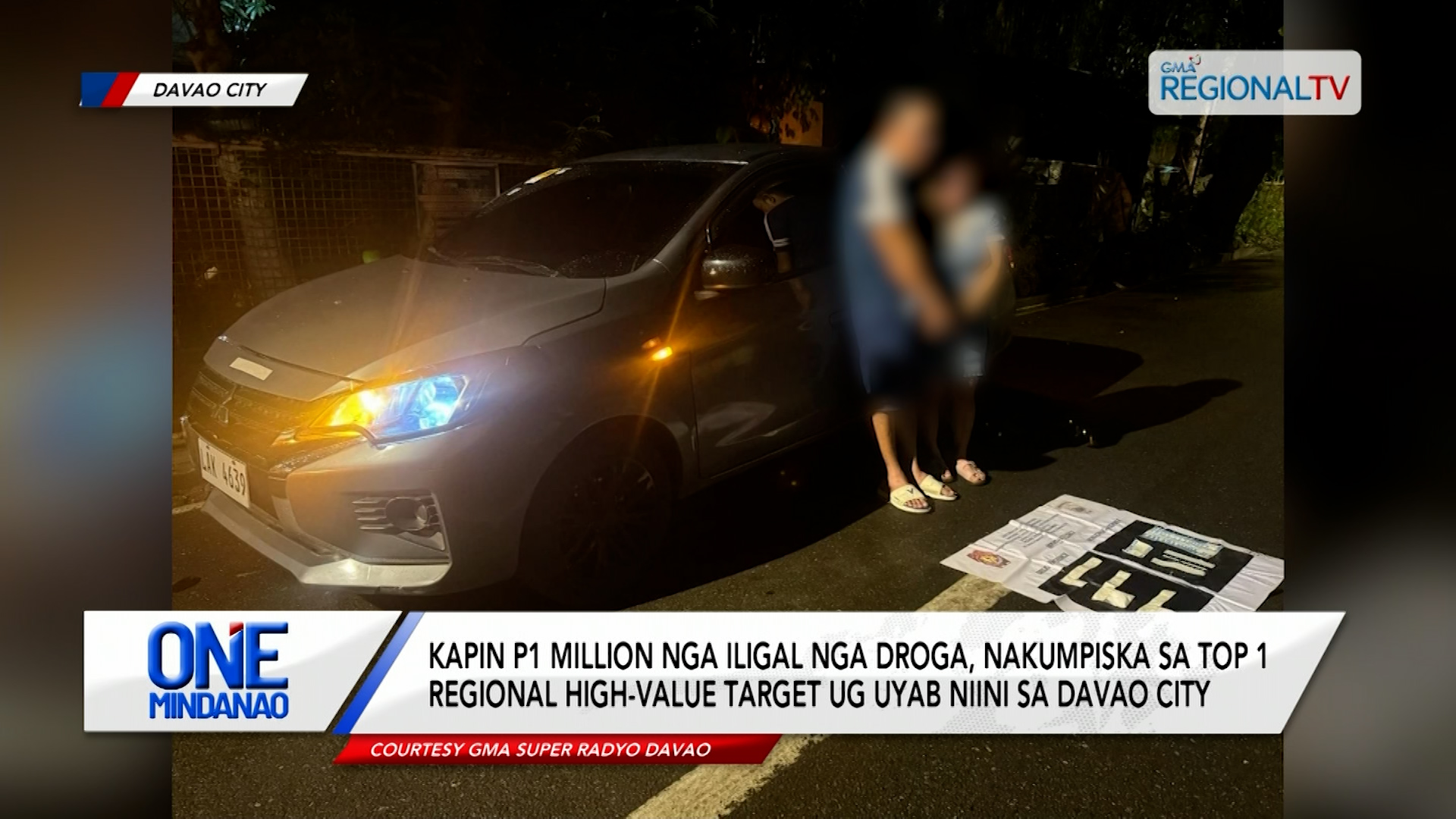 Kapin P1 Million nga iligal nga droga, nakumpiska sa Davao City