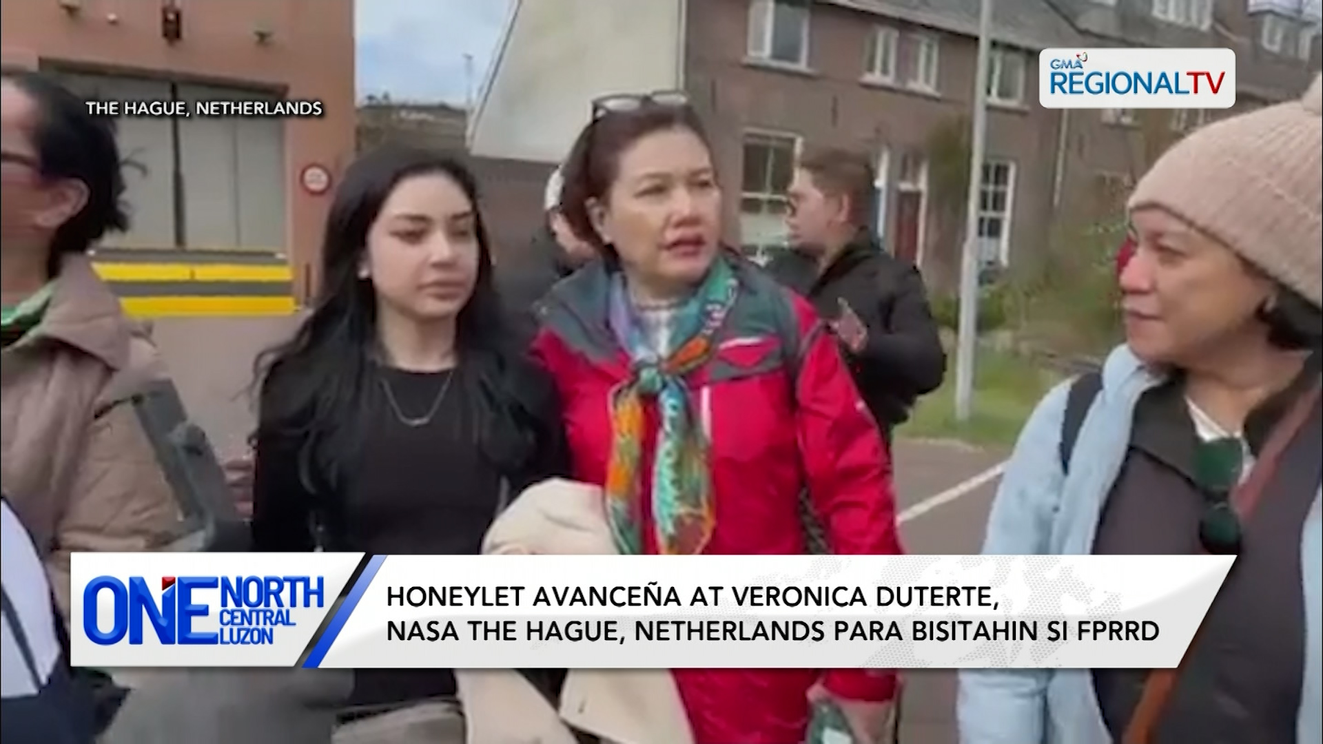 Honeylet Avanceña at Veronica Duterte, nasa The Hague