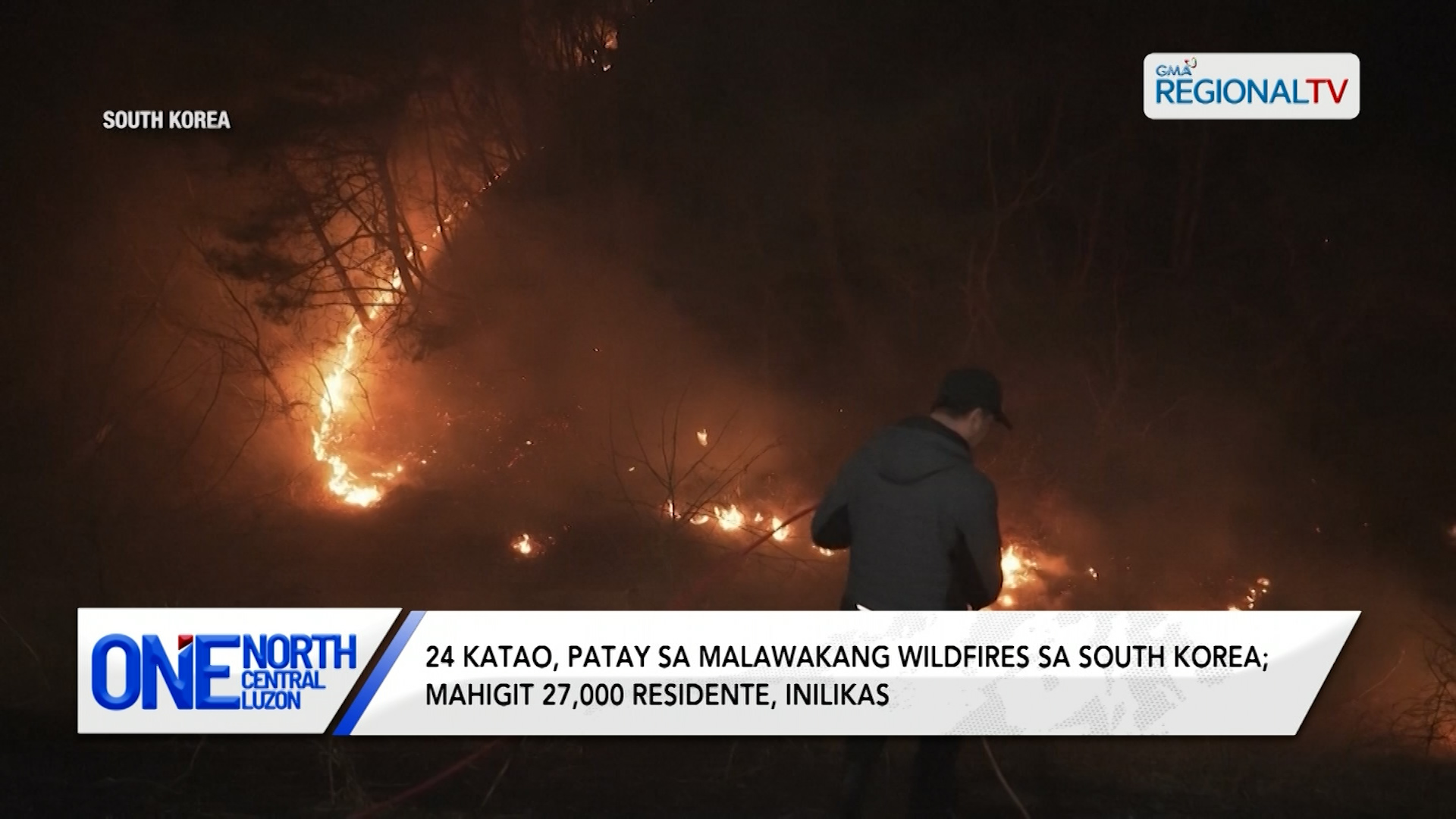 24 katao, patay sa malawakang wildfires sa South Korea