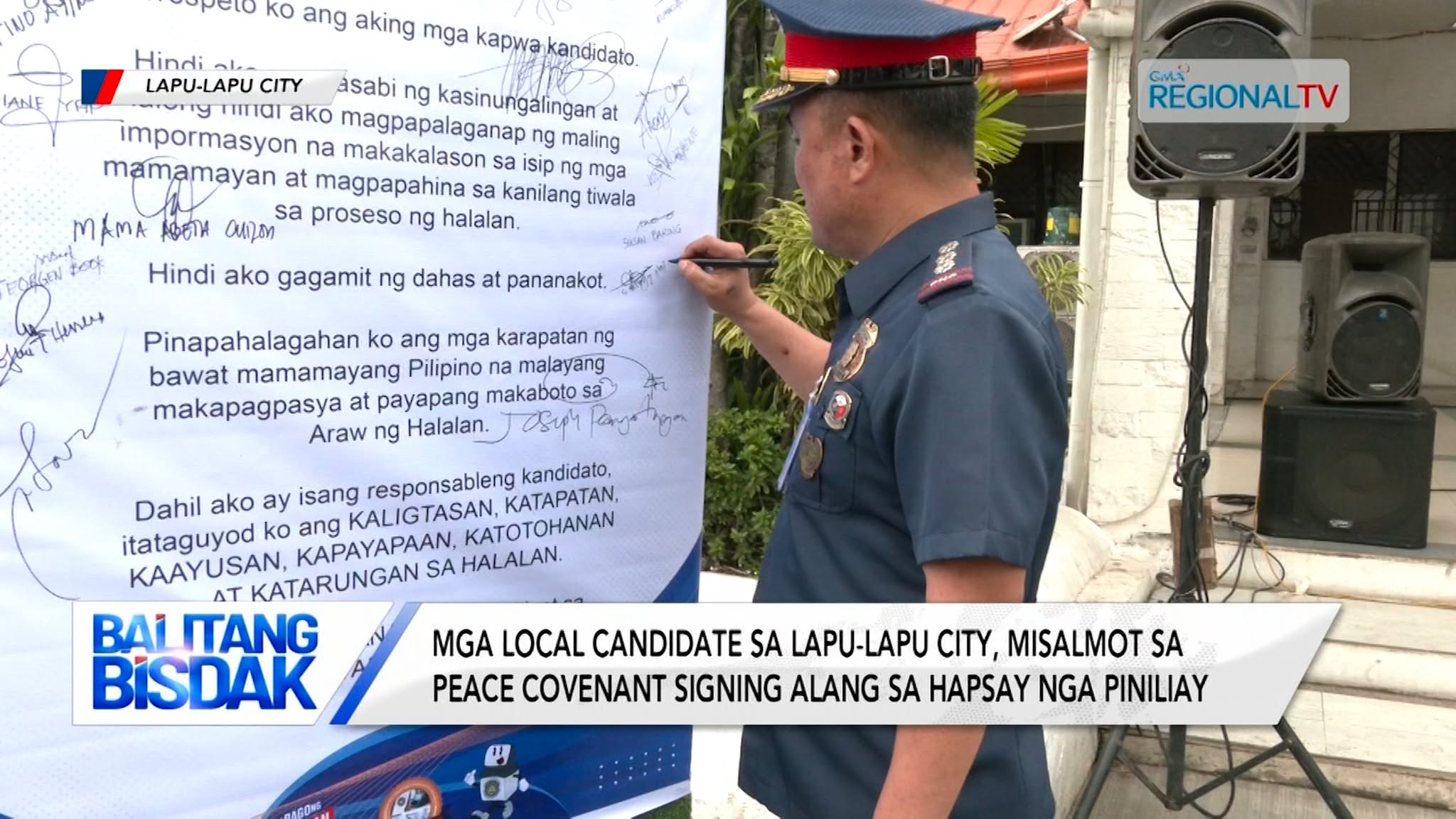 Mga local candidate sa Lapu-Lapu City, nagtinguha og hapsay nga piniliay
