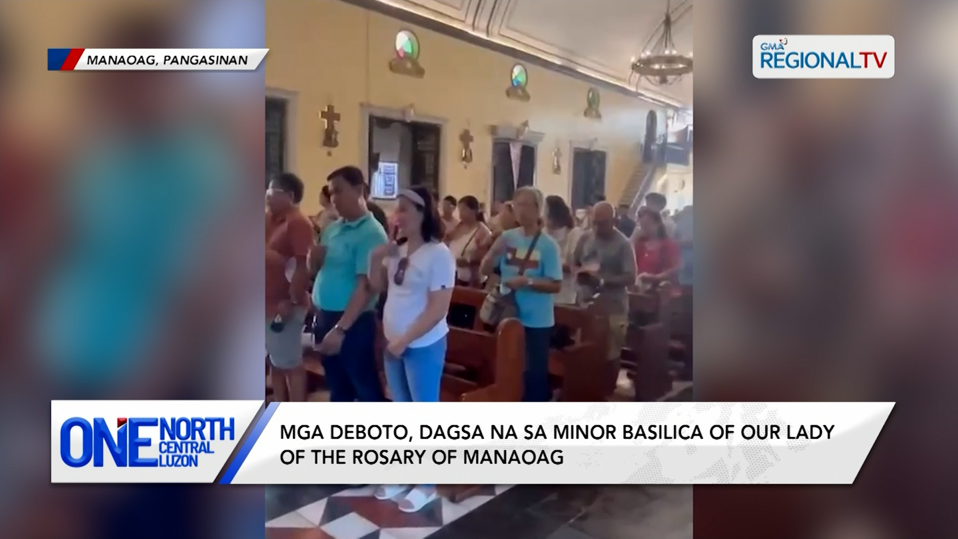 Mga deboto, dagsa na sa Minor Basilica of Our Lady of the Rosary of Manaoag