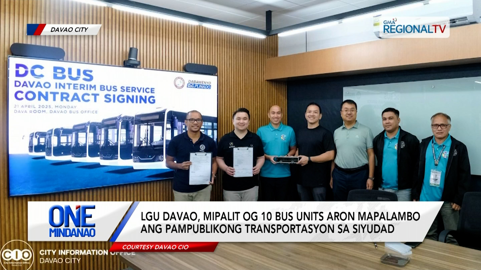 10 bus units alang sa Davao City