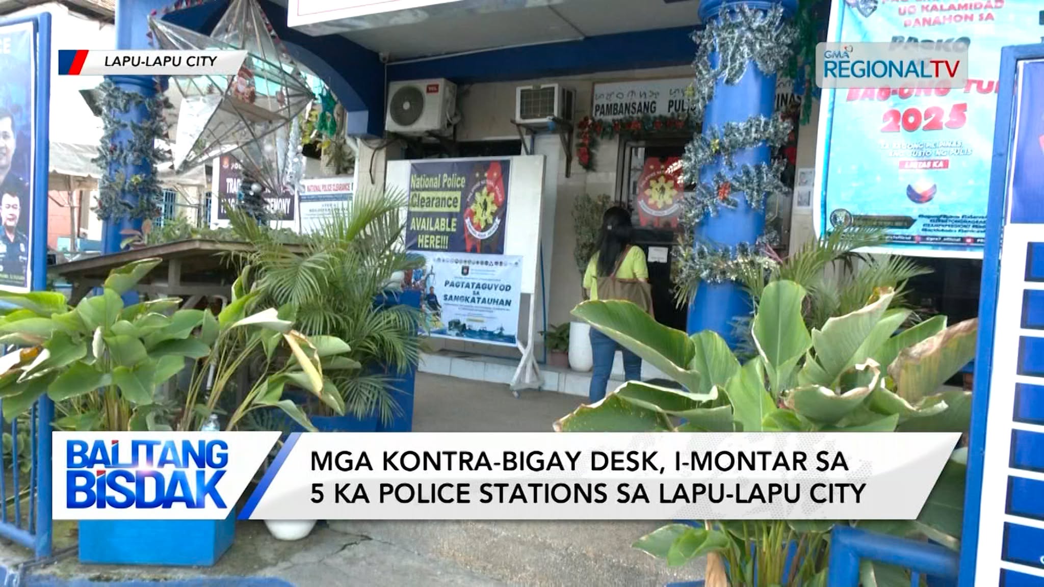Mga kontra-bigay desk, i-montar sa 5 ka police stations sa Lapu-Lapu City