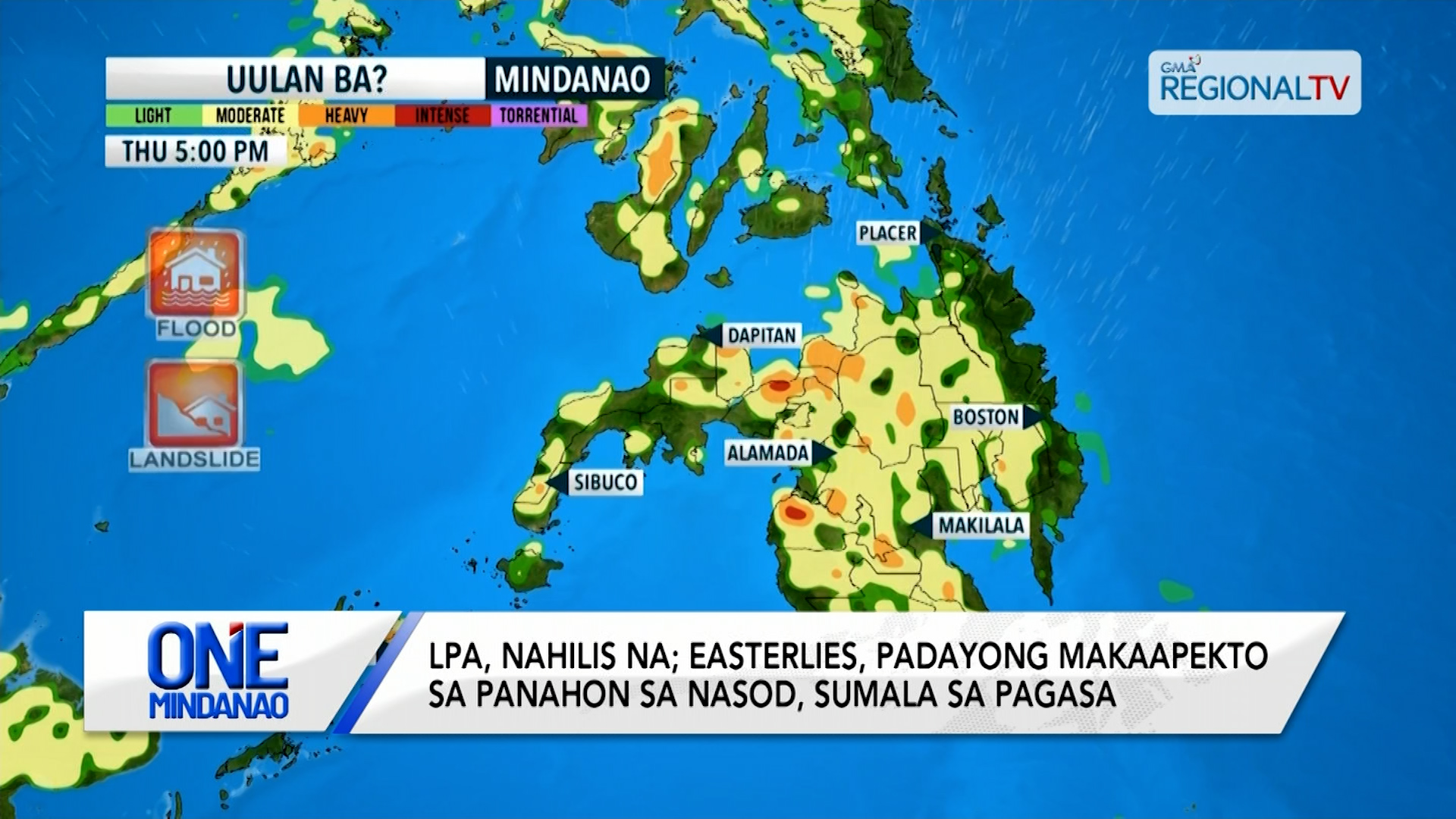 LPA, nahilis na; easterlies, padayong makaapekto sa panahon sa nasod