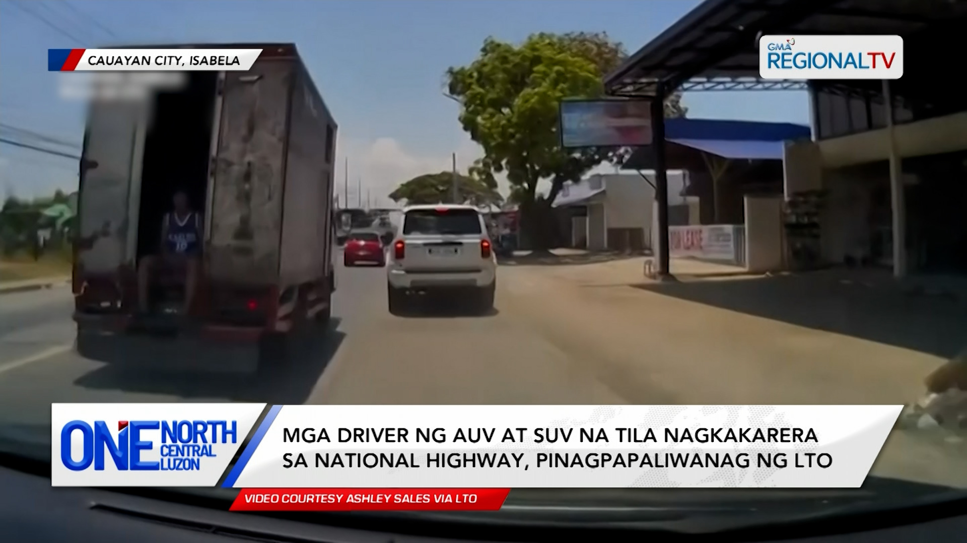 Mga driver ng AUV at SUV na tila nagkakarera, pinagpapaliwanag ng LTO