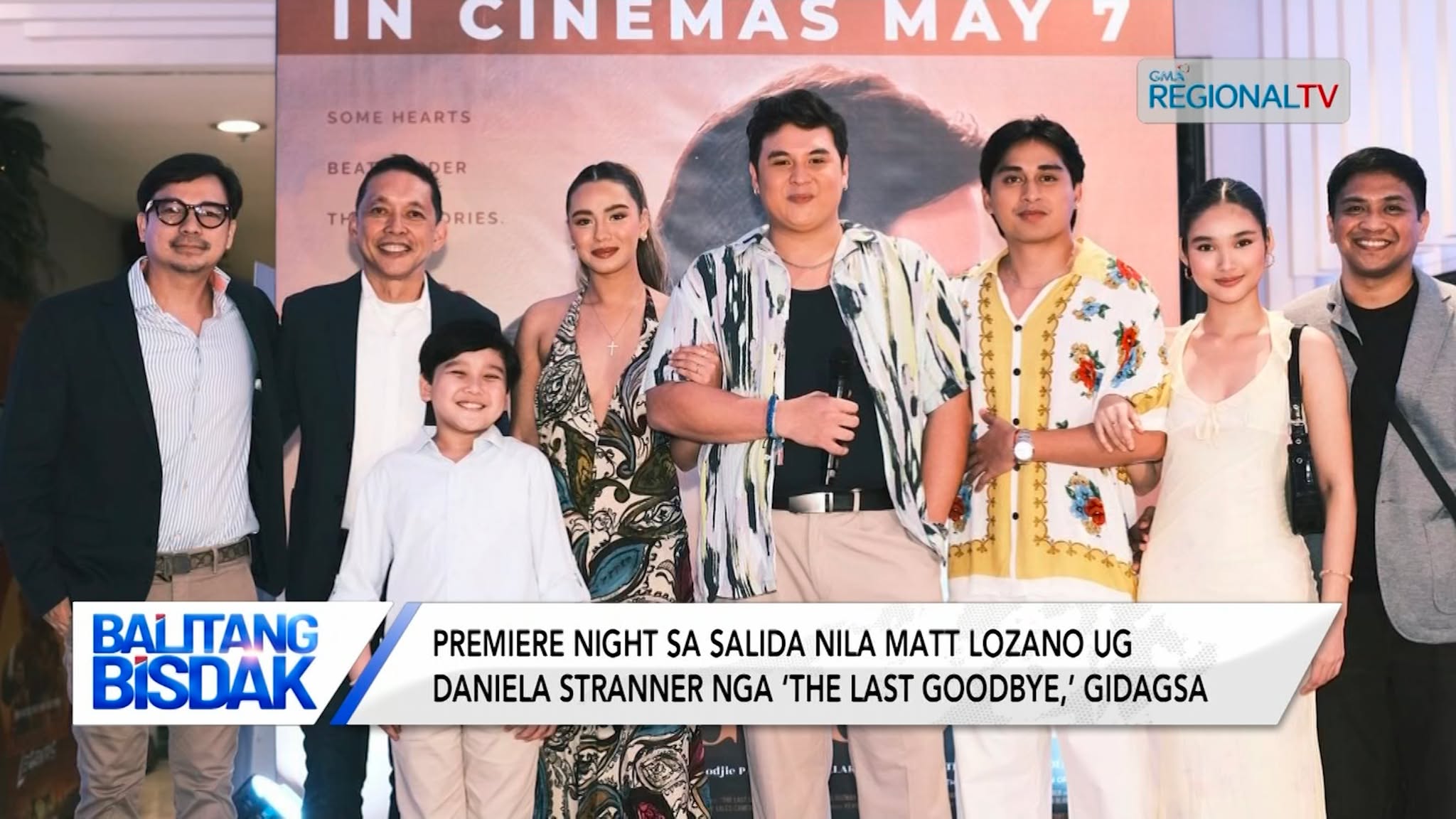 ‘The Last Goodbye’ premiere night nila Matt Lozano ug Daniela Stranner