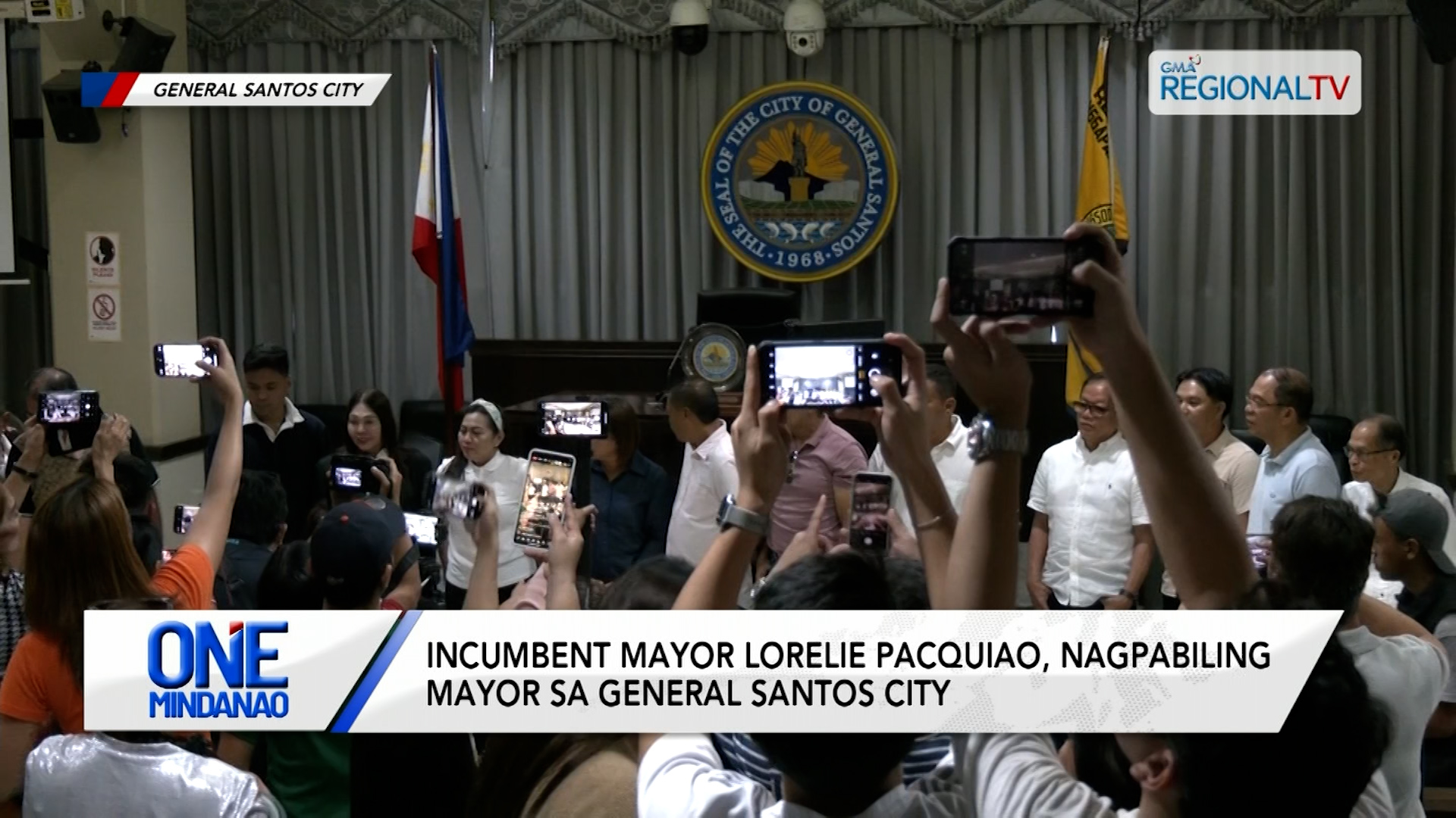 Incumbent Mayor Lorelie Pacquiao, nagpabiling mayor sa General Santos City