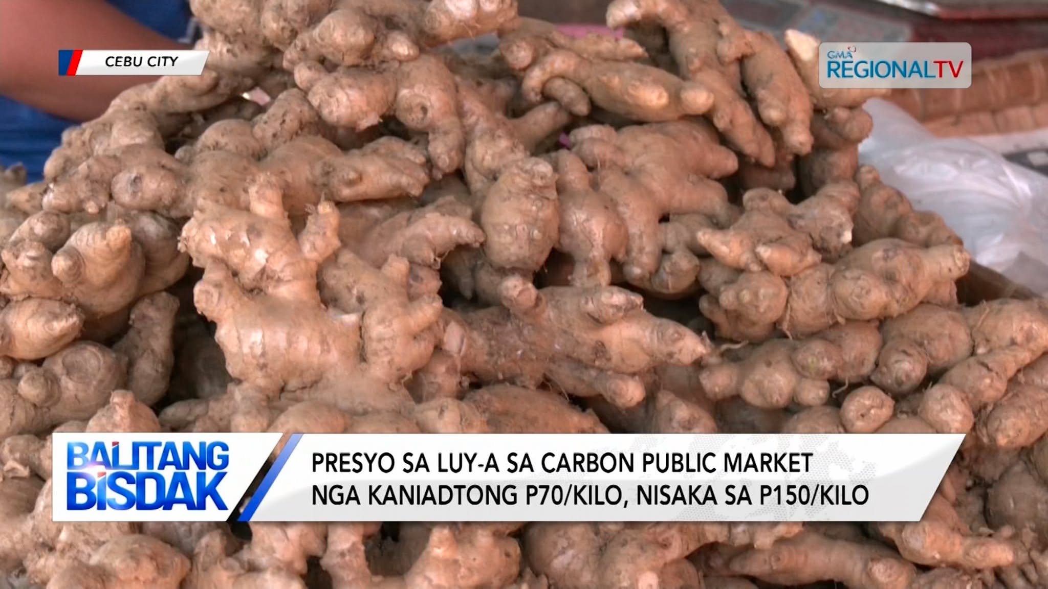 Presyo sa luy-a sa Carbon nga kaniadtong P70/kilo, nisaka sa P150/kilo