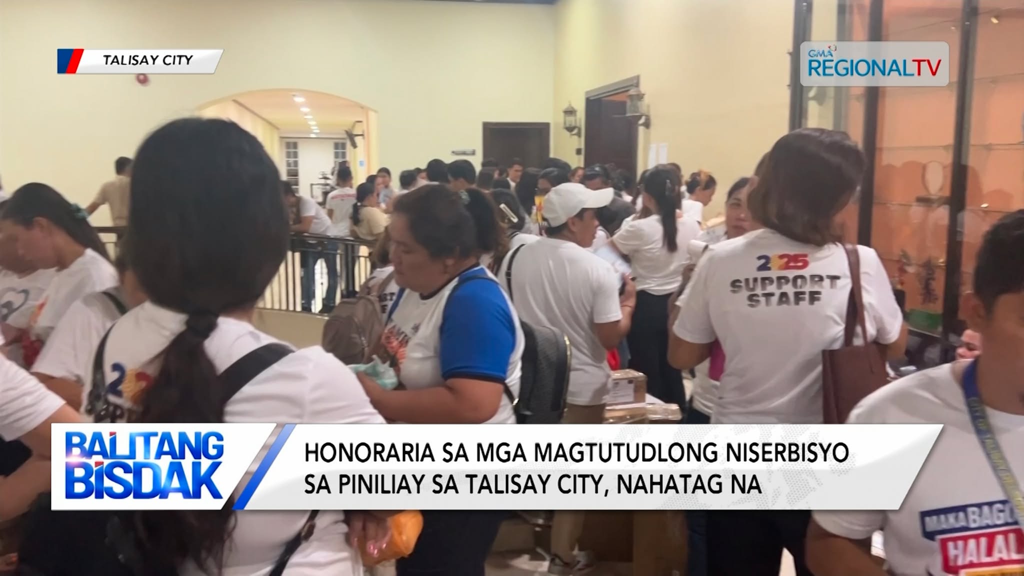 Honoraria sa mga magtutudlong niserbisyo sa piniliay sa Talisay City, nahatag na