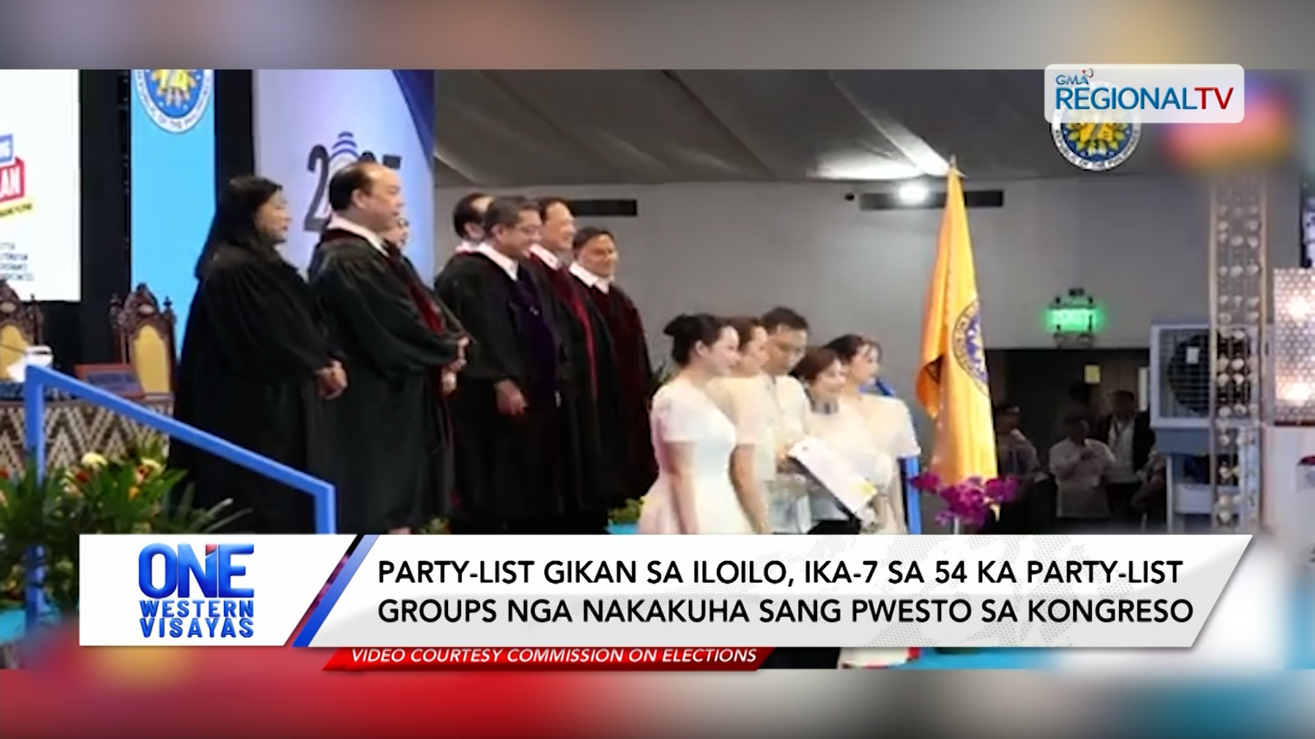 Party-list gikan sa Iloilo, ika-7 sa party-list groups nga nakakuha sang pwesto