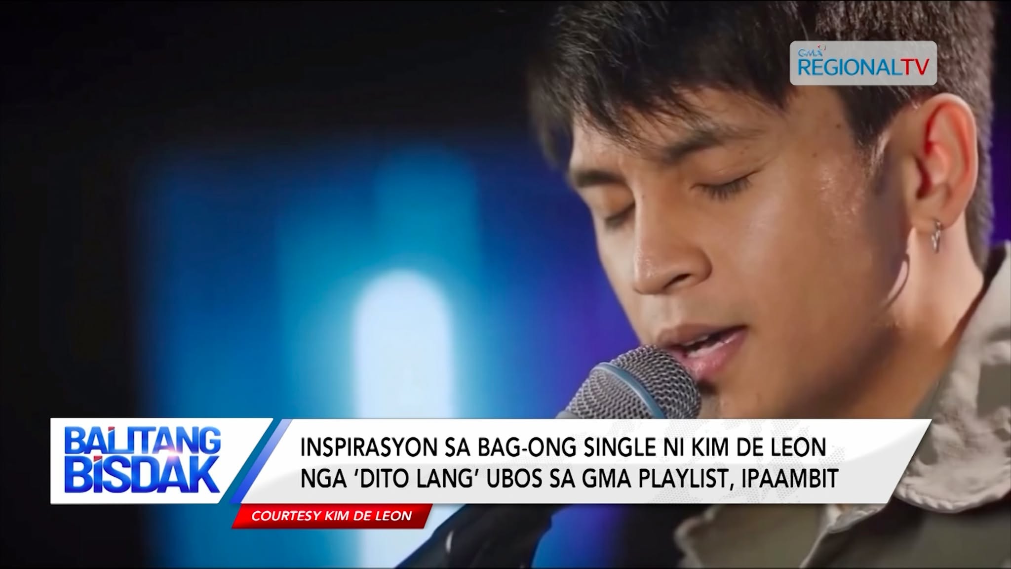 Inspirasyon ni Kim de Leon sa single ‘Dito Lang’ ubos sa GMA Playlist, gipaambit