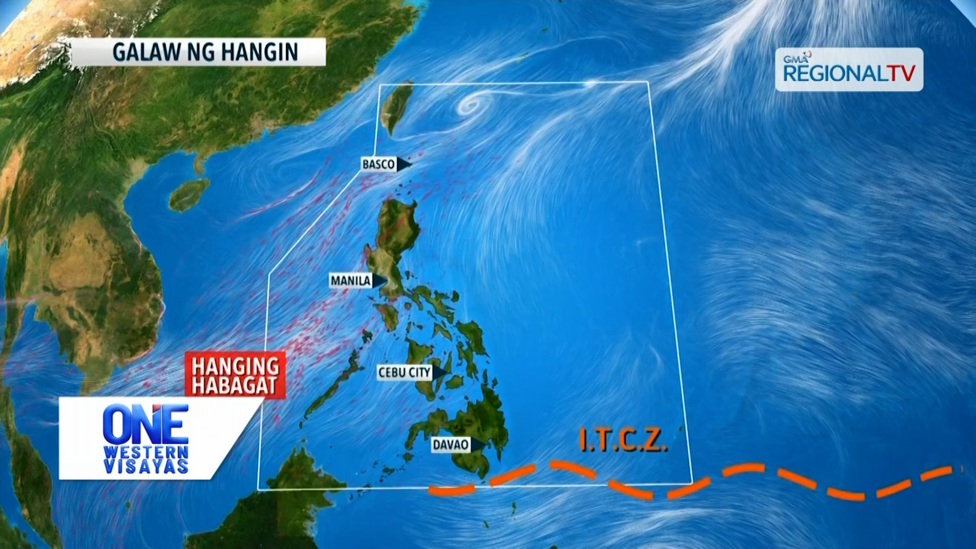 Lapta-lapta nga ulan, mabatyagan sa isla sang Panay kag Negros