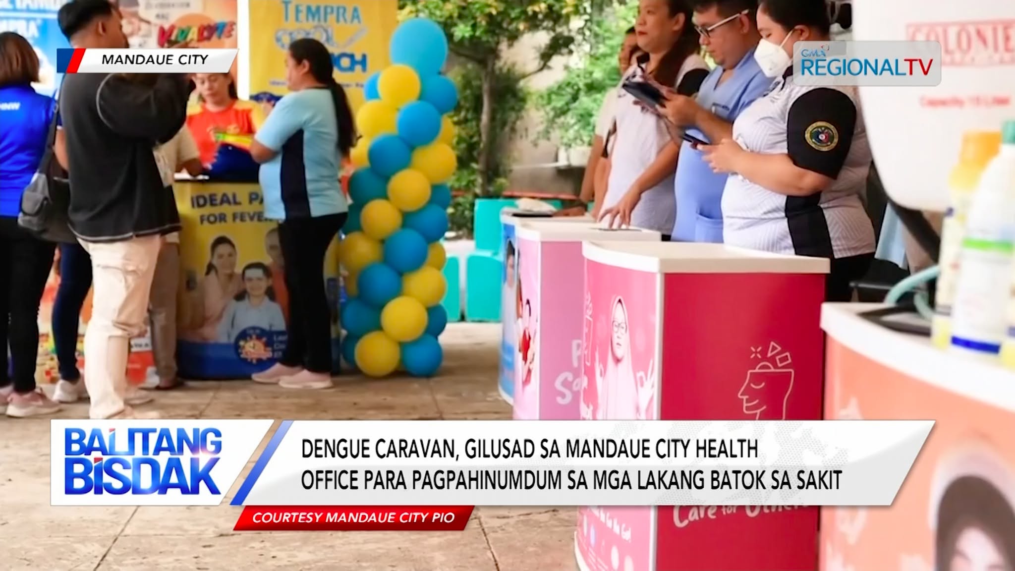 Dengue Caravan, Gilusad sa Mandaue City LGU