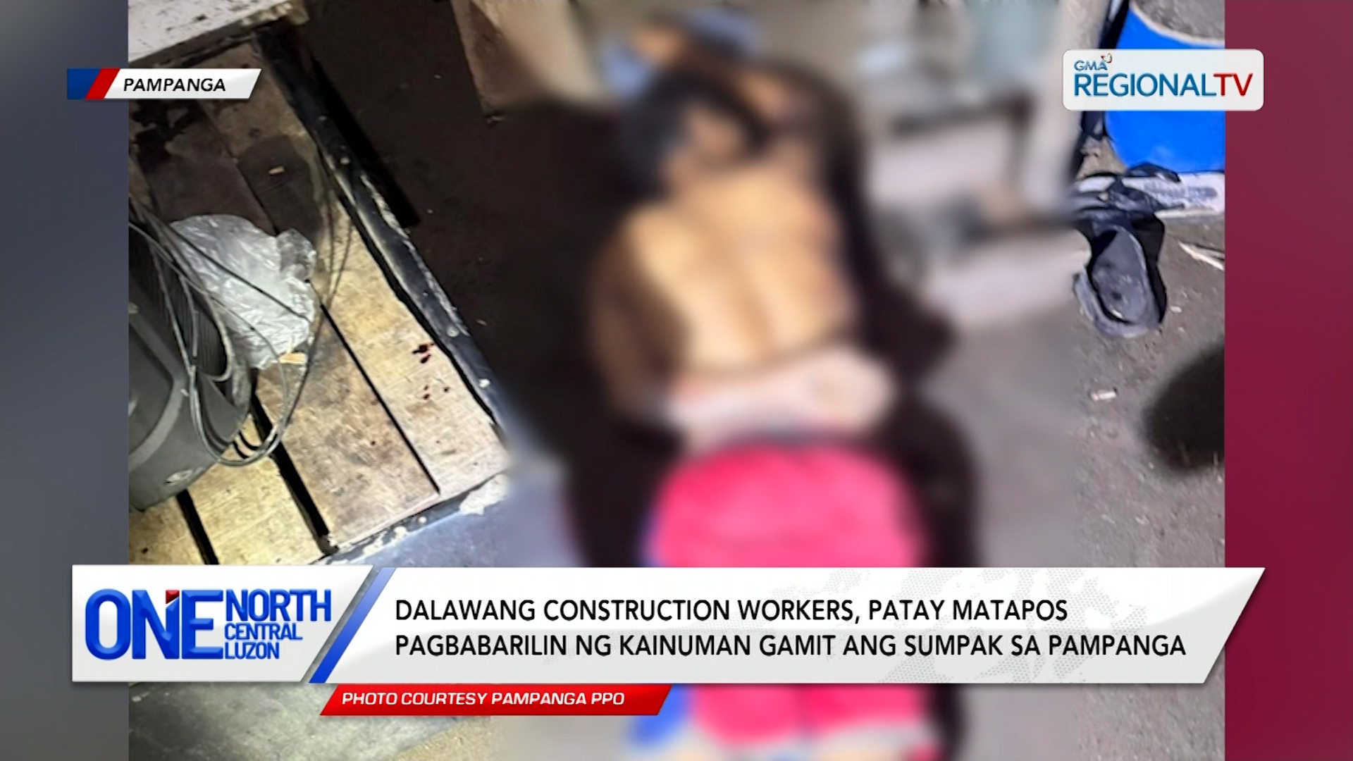 2 construction workers, patay matapos pagbabarilin ng kainuman sa Pampanga