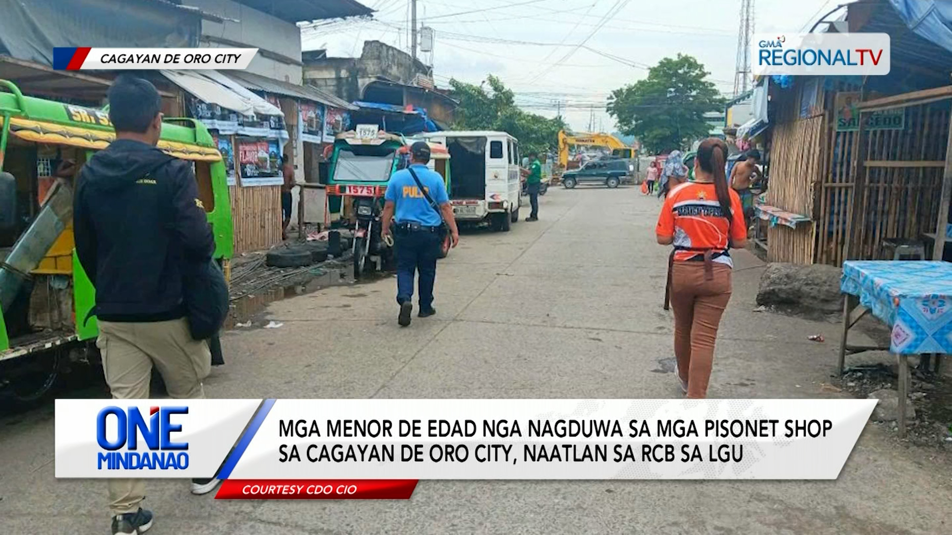 Mga menor de edad nga nagduwa sa mga pisonet shop, naatlan sa RCB sa LGU