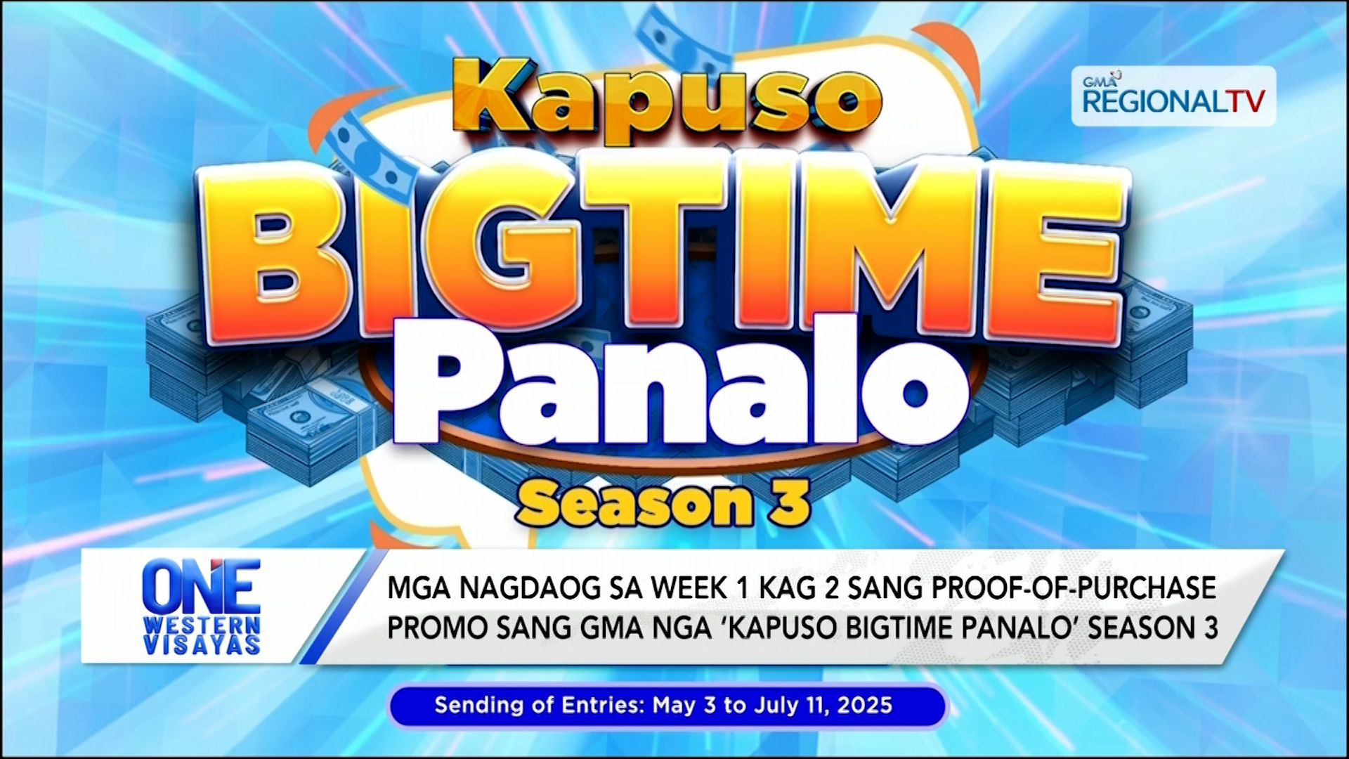 Mga nagdaog sa week 1 kag 2 ‘Kapuso Bigtime Panalo’ season 3