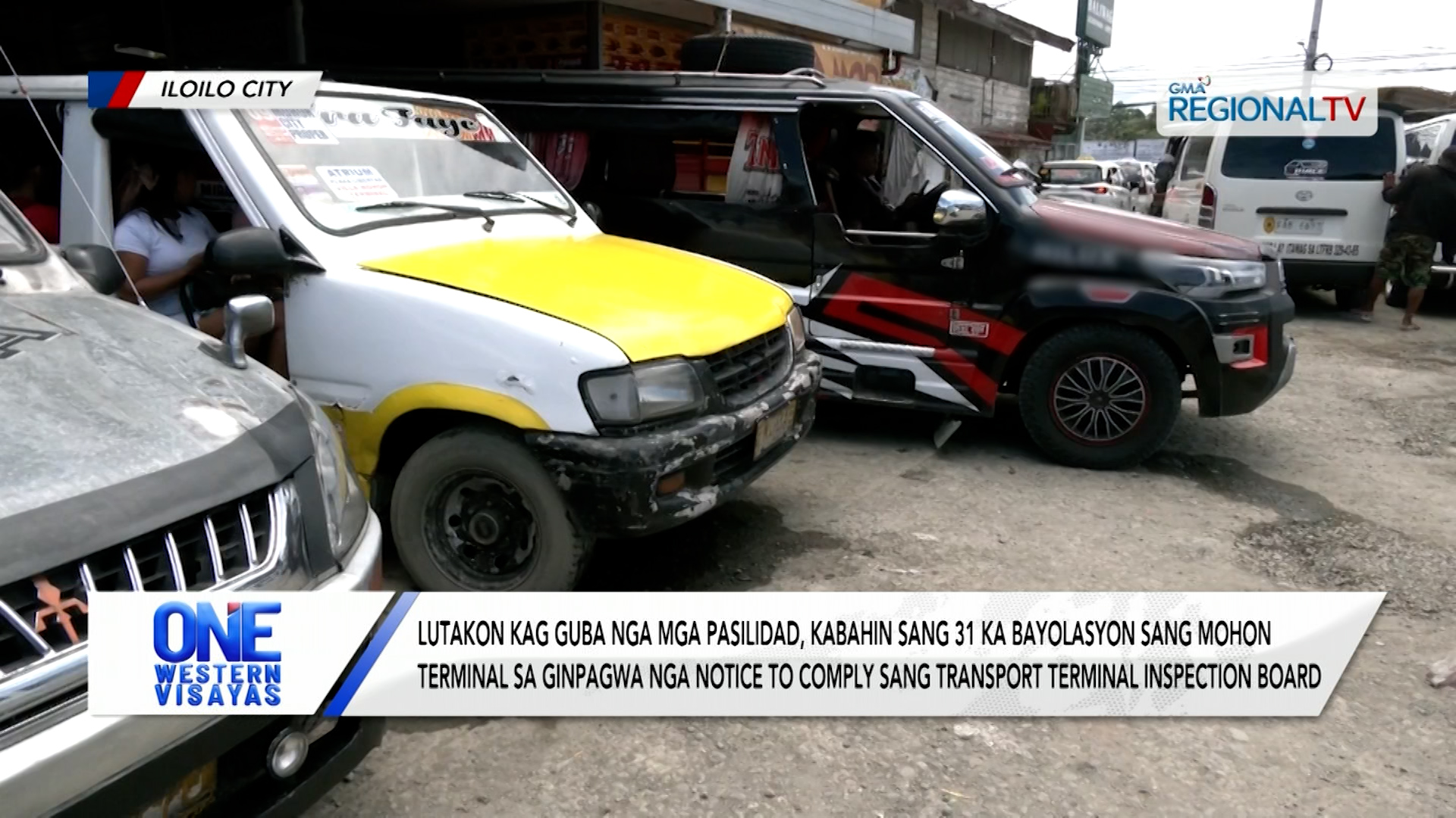 31 ka bayolasyon sang Mohon Terminal sa ginpagwa nga notice to comply