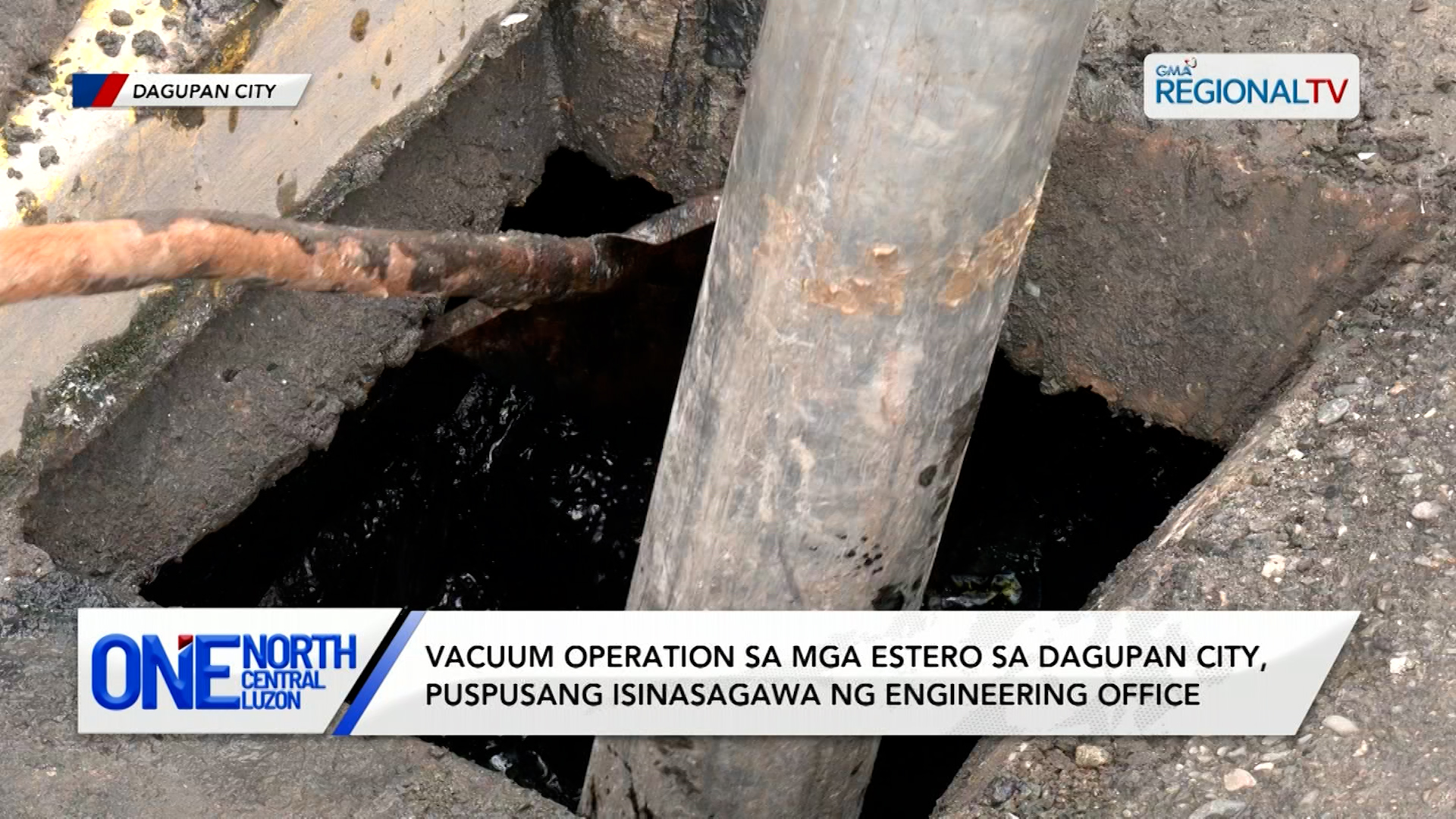 Vacuum operation sa mga estero sa Dagupan City, puspusang isinasagawa