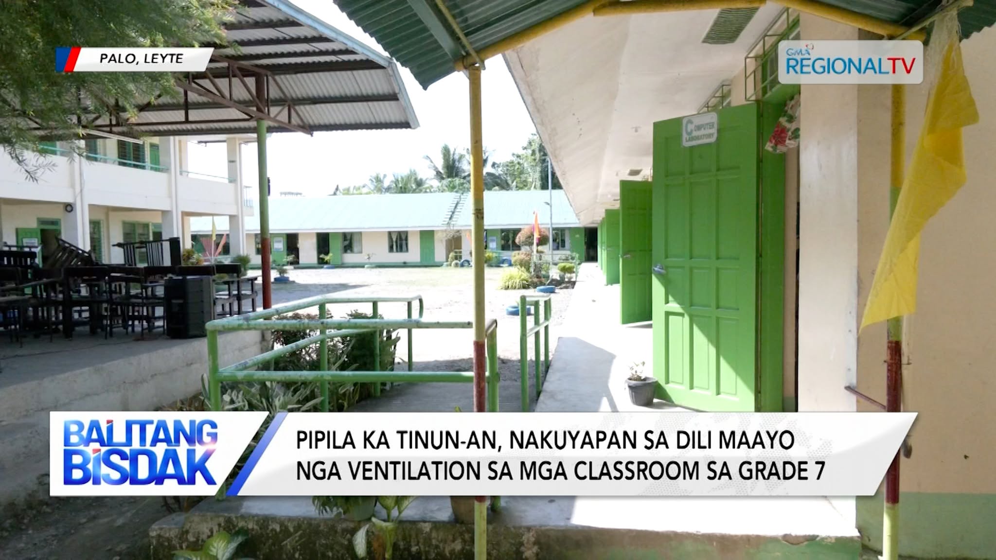 Pawing National High School sa Palo, Leyte, nakasinati og kakuwangan sa classrooms
