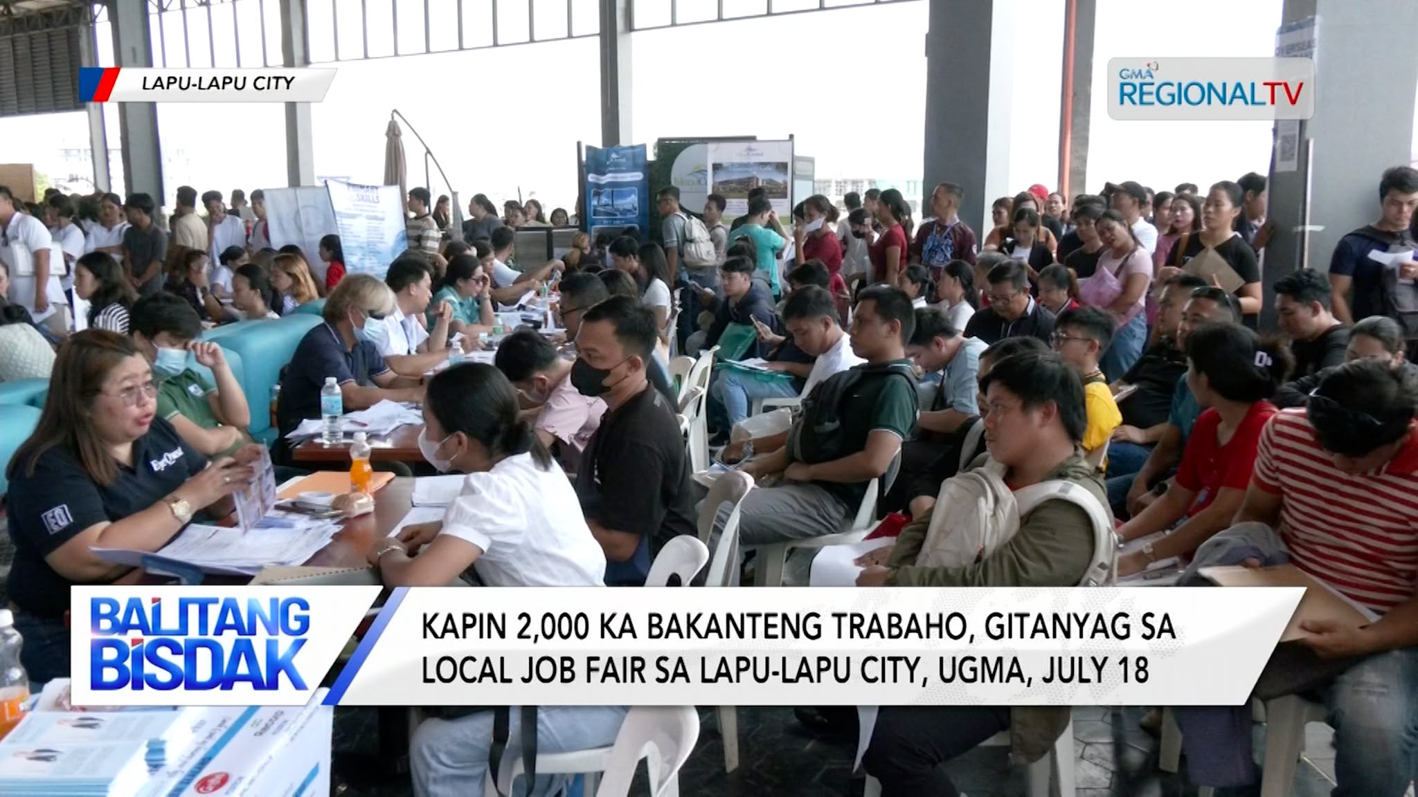 Kapin 2,000 bakanteng trabaho, gitanyag sa local job fair sa Lapu-Lapu City | Balitang Bisdak