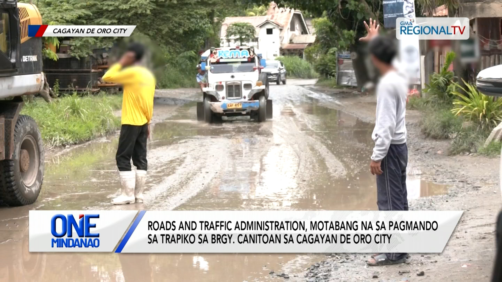 RTA, motabang sa trapiko sa Brgy. Canitoan sa Cagayan de Oro City | One Mindanao
