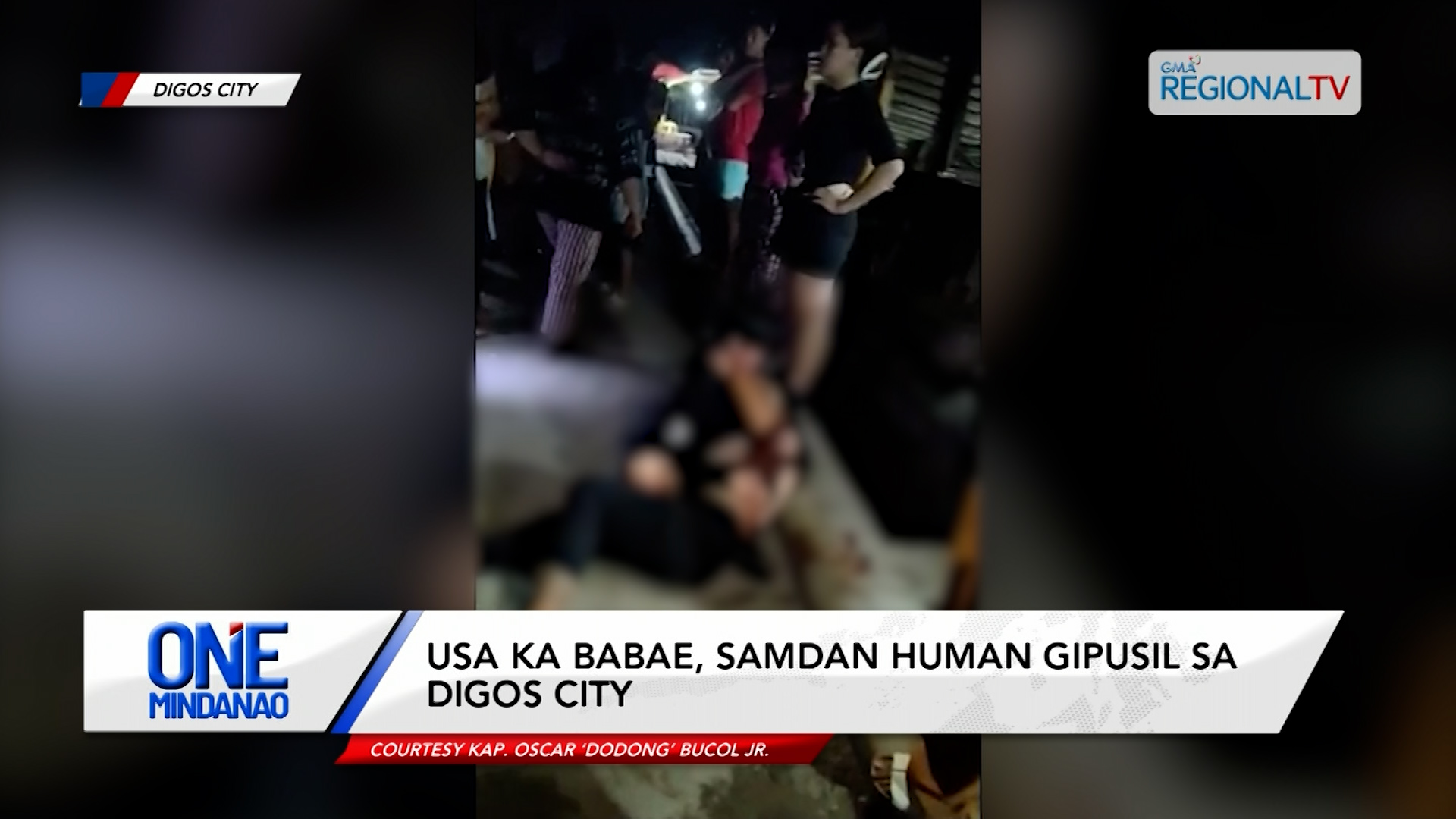 Usa ka babae, samdan human gipusil sa Digos City | One Mindanao